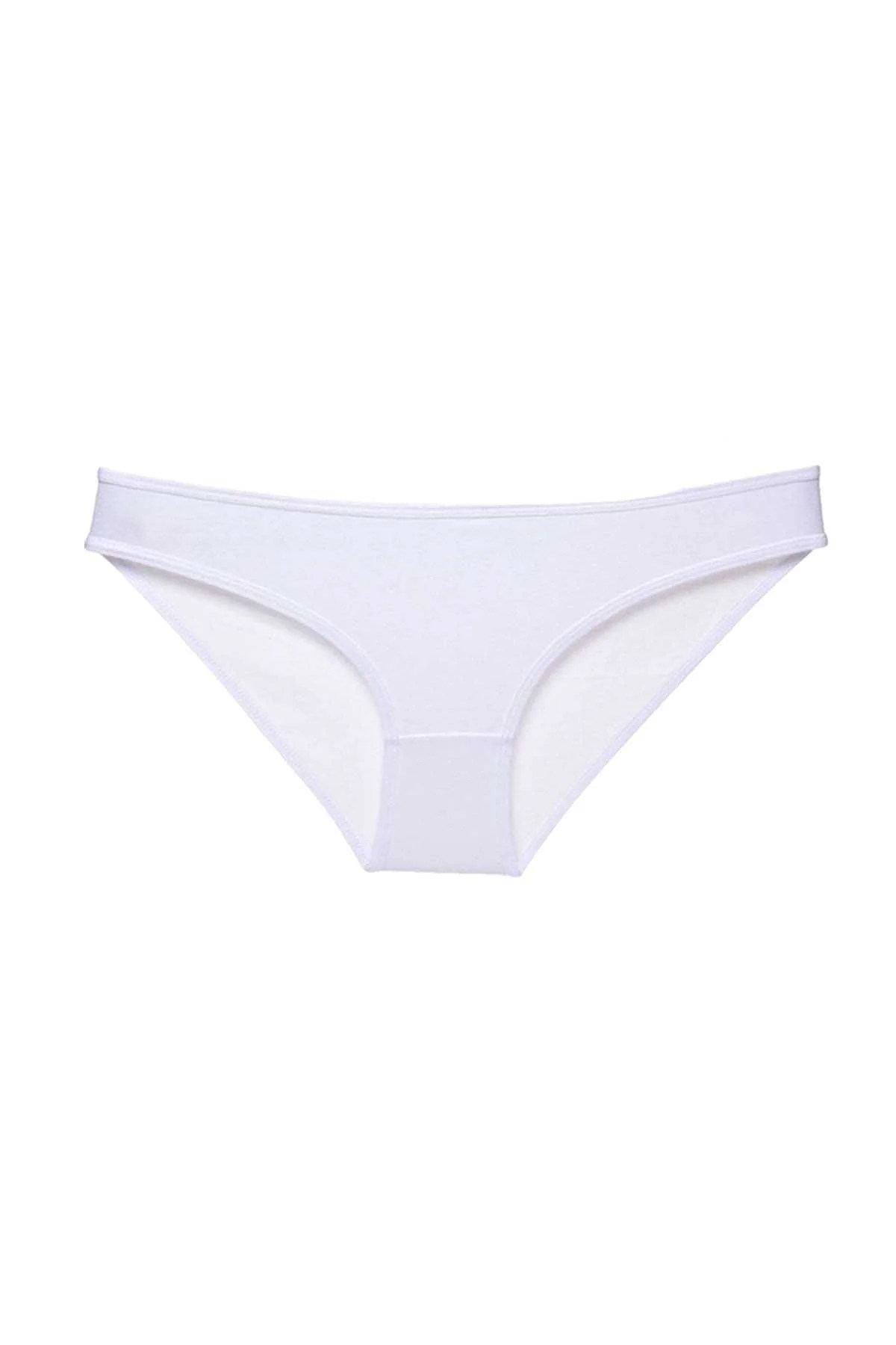 Beyaz Kadın Günlük Pamuklu Likralı Özel Poşet Içinde Taşınabilir Acil Durum Slip Külot - Just Cheap Store Görsel 5