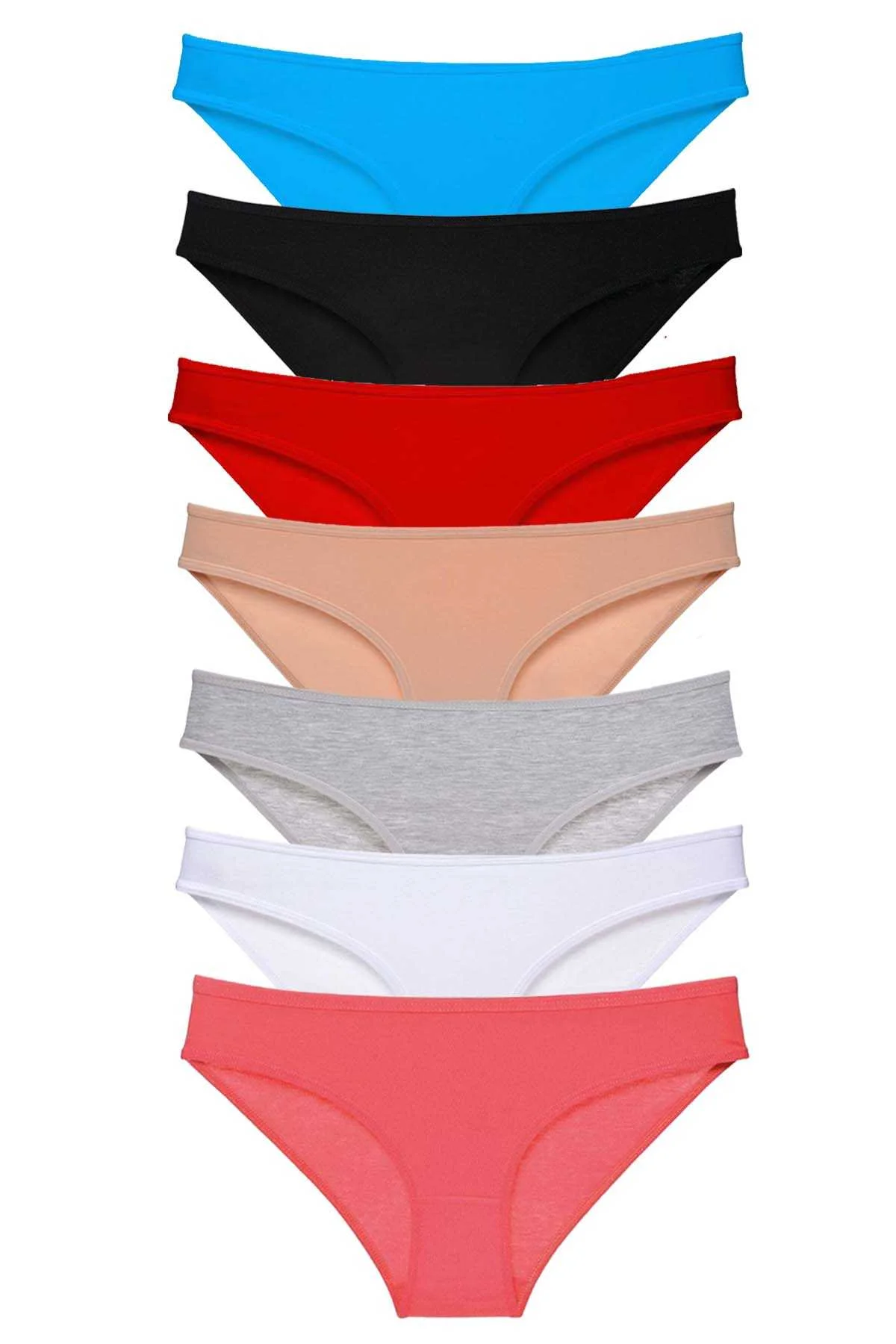 7 adet Süper Eko Set Likralı Kadın Slip Külot Set 3 - Just Cheap Store Görsel 2