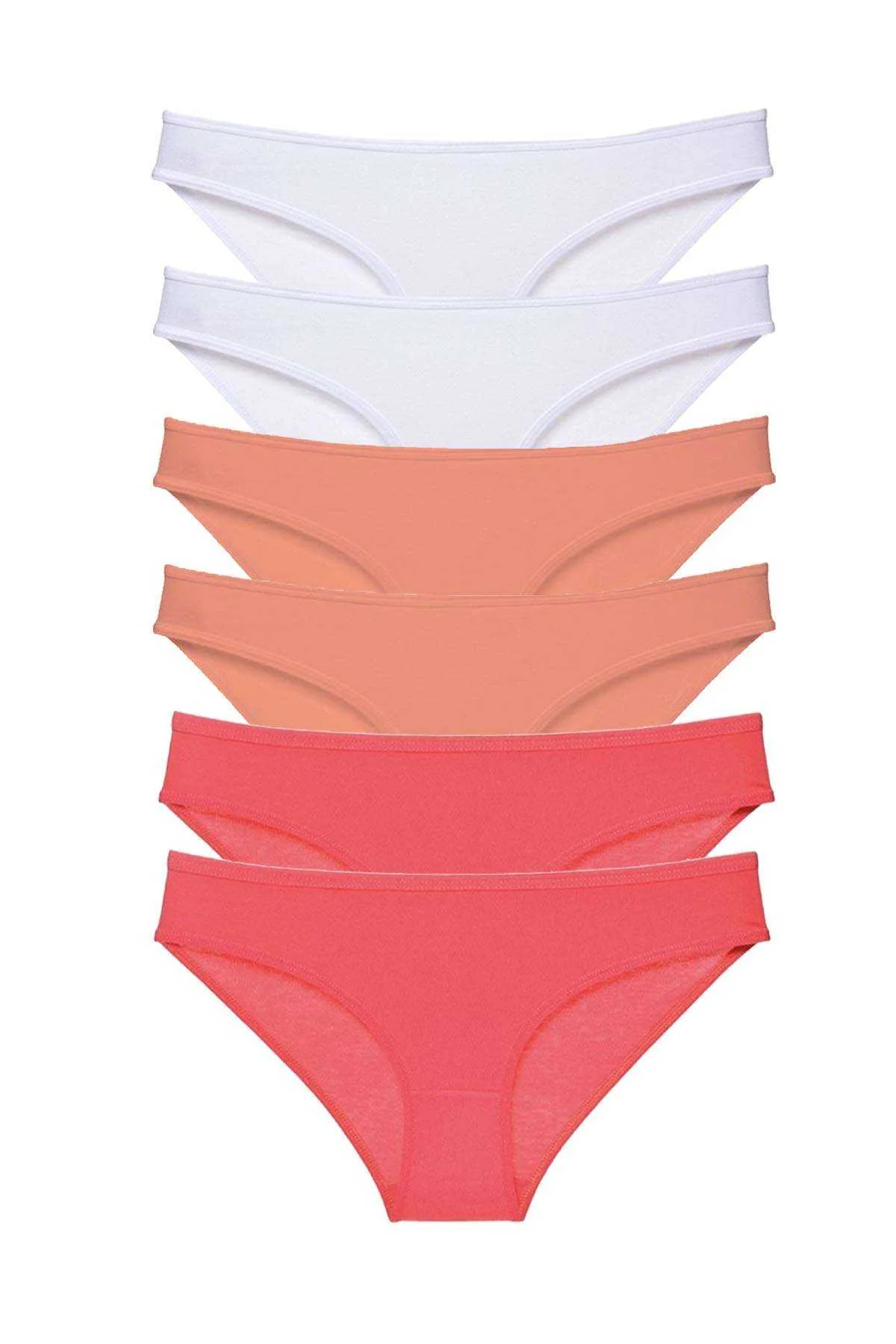 6 adet Süper Eko Set Likralı Kadın Slip Külot 551 - Just Cheap Store Görsel 2