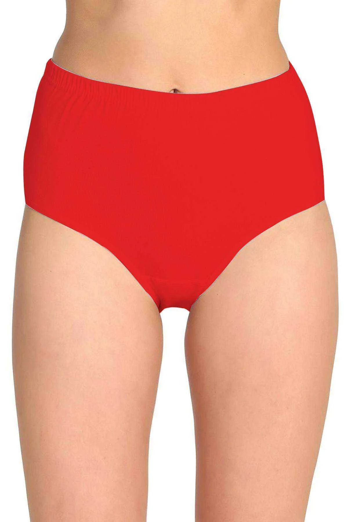 2 Adet Tutku Kadın Yüksek Bel Bato Kalın Lastik Külot S7 - Just Cheap Store Görsel 5