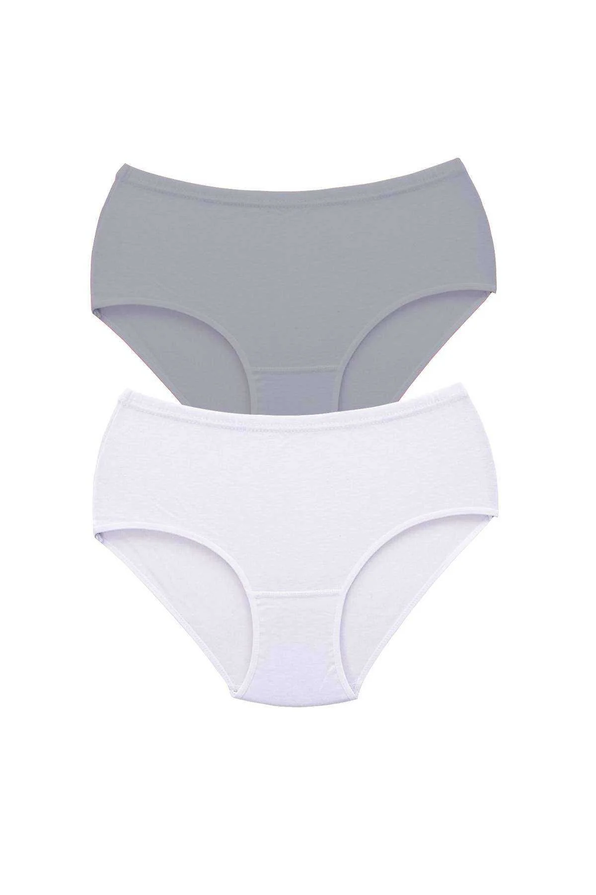2 Adet Tutku Kadın Yüksek Bel Bato Kalın Lastik Külot S10 - Just Cheap Store Görsel 2