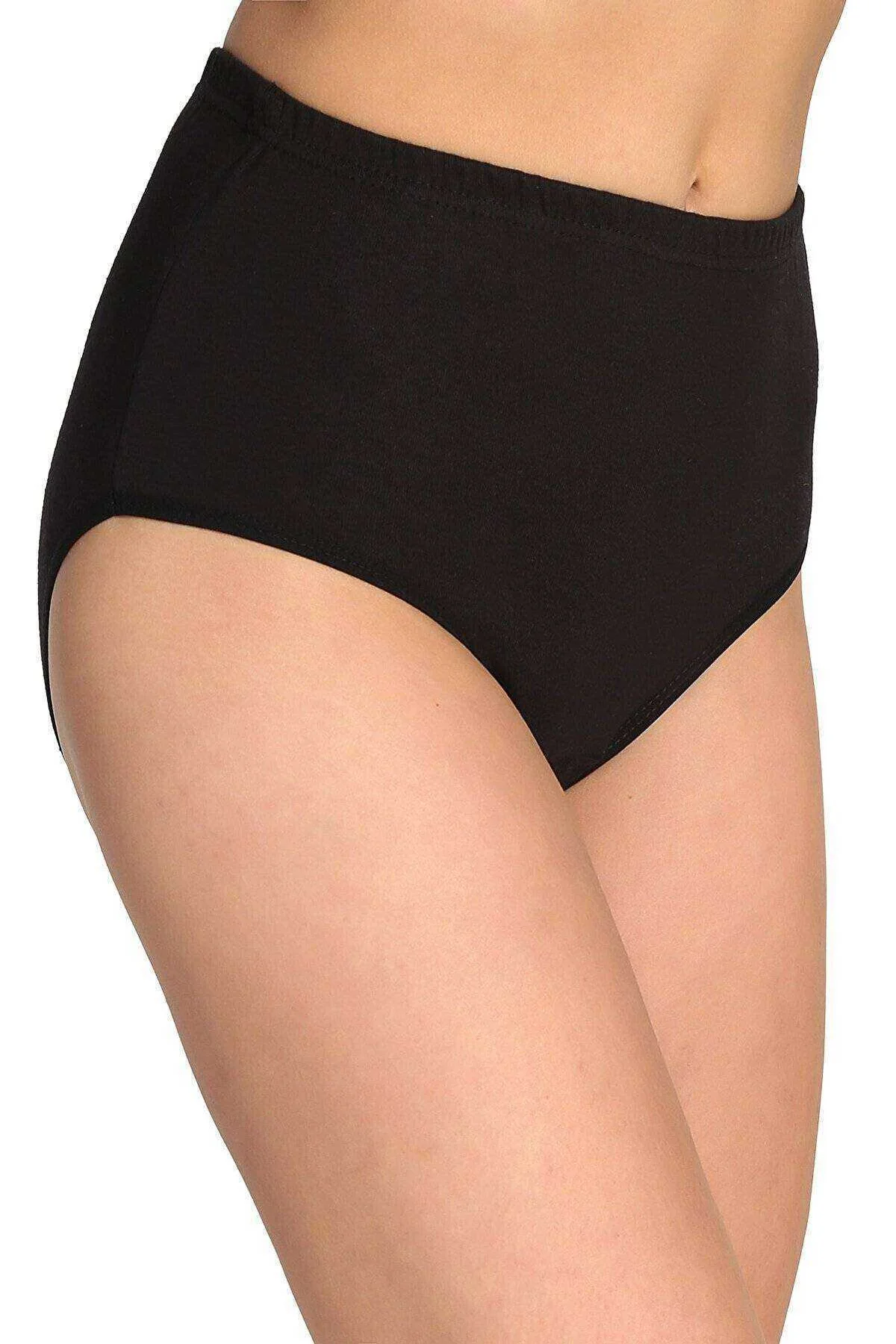 4 Adet Tutku Kadın Yüksek Bel Bato Kalın Lastik Külot S12 - Just Cheap Store Görsel 4
