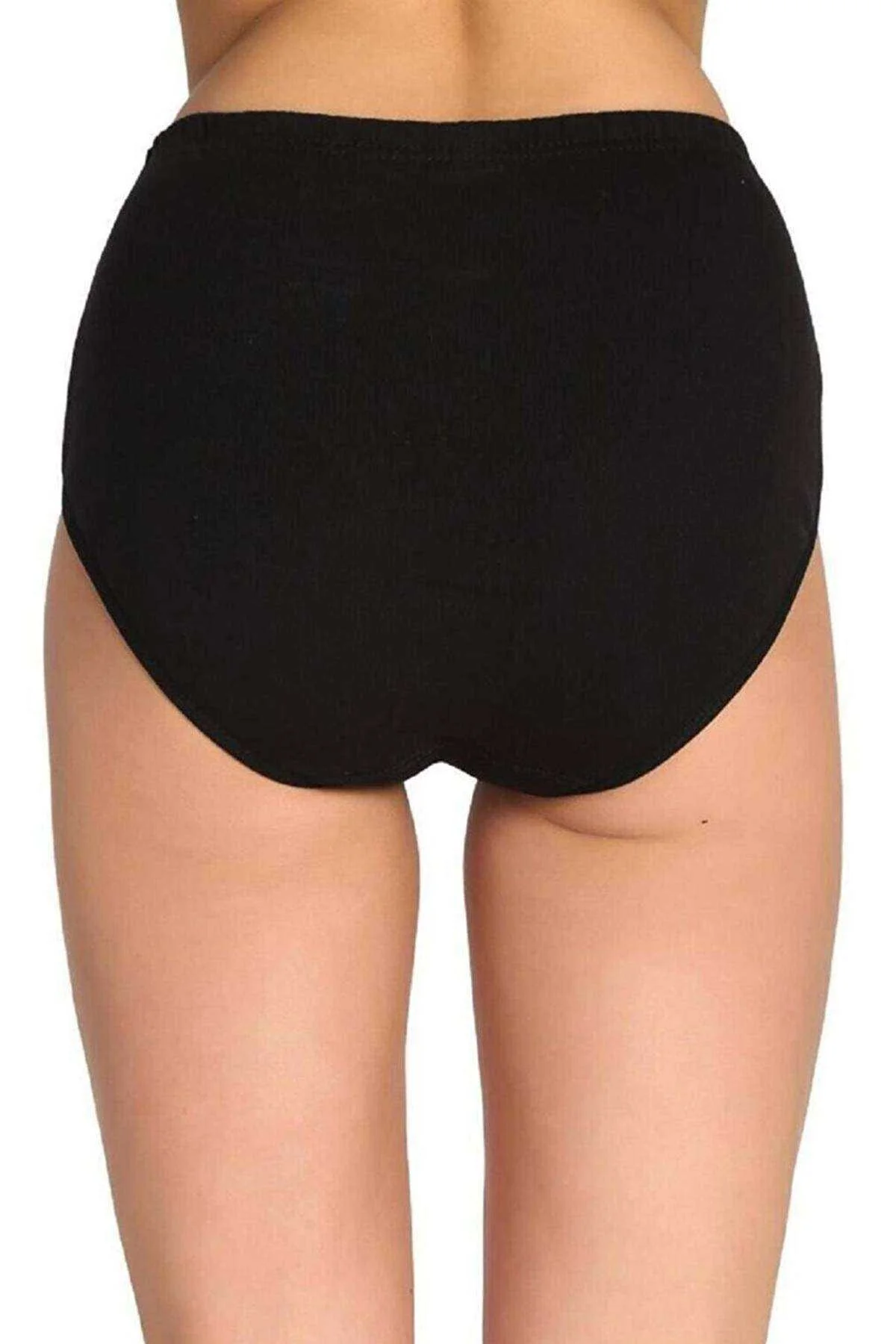 4 Adet Tutku Kadın Yüksek Bel Bato Kalın Lastik Külot S12 - Just Cheap Store Görsel 5