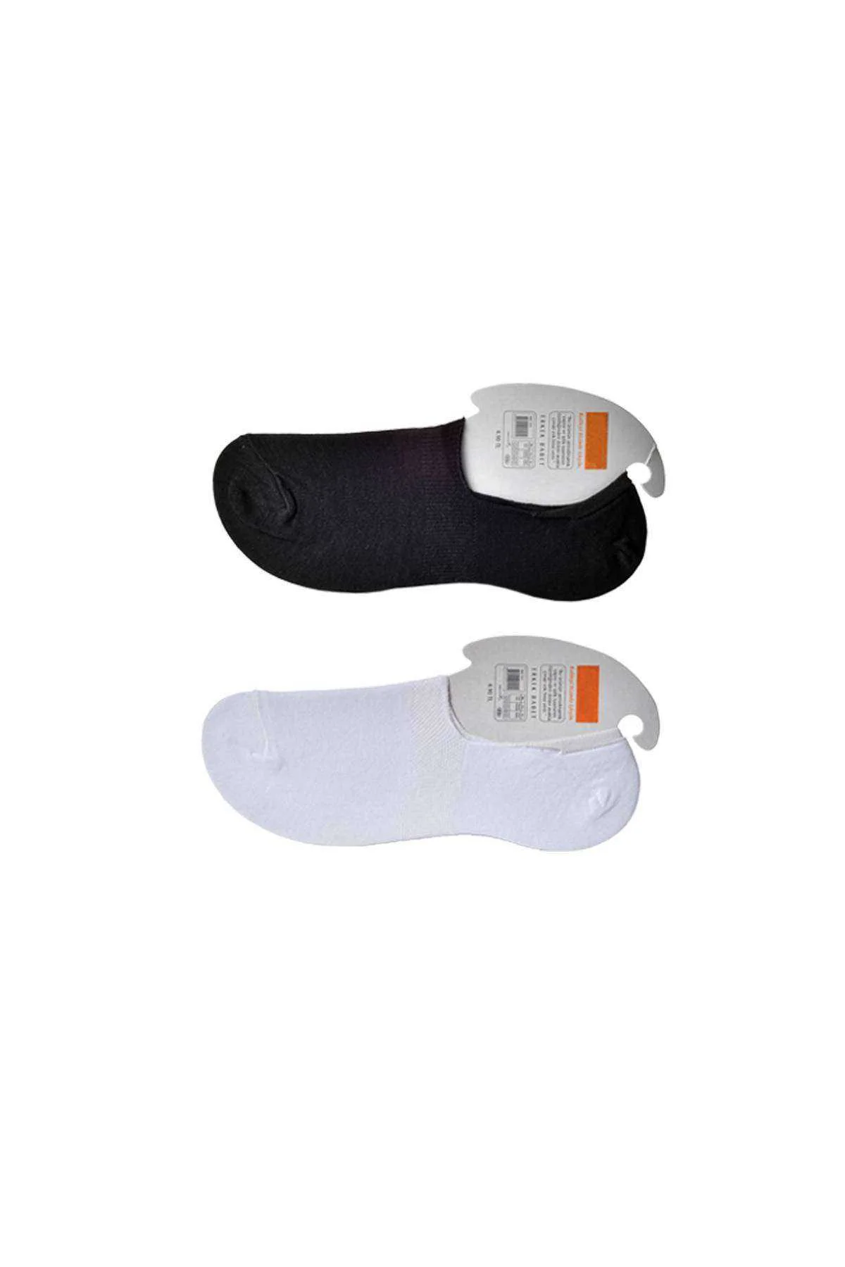 Siyah ve Beyaz Erkek Babet Çorap 15 çift - Just Cheap Store Görsel 3