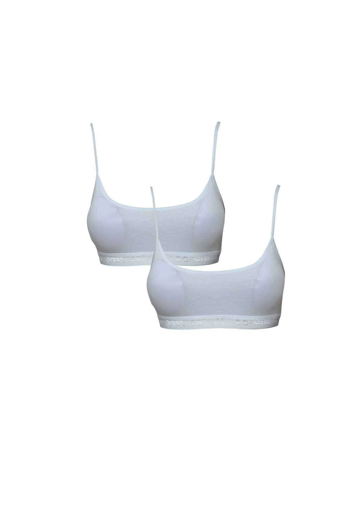 Pedli İp Askılı Beyaz Büstiyer 2 adet - Just Cheap Store Görsel 4