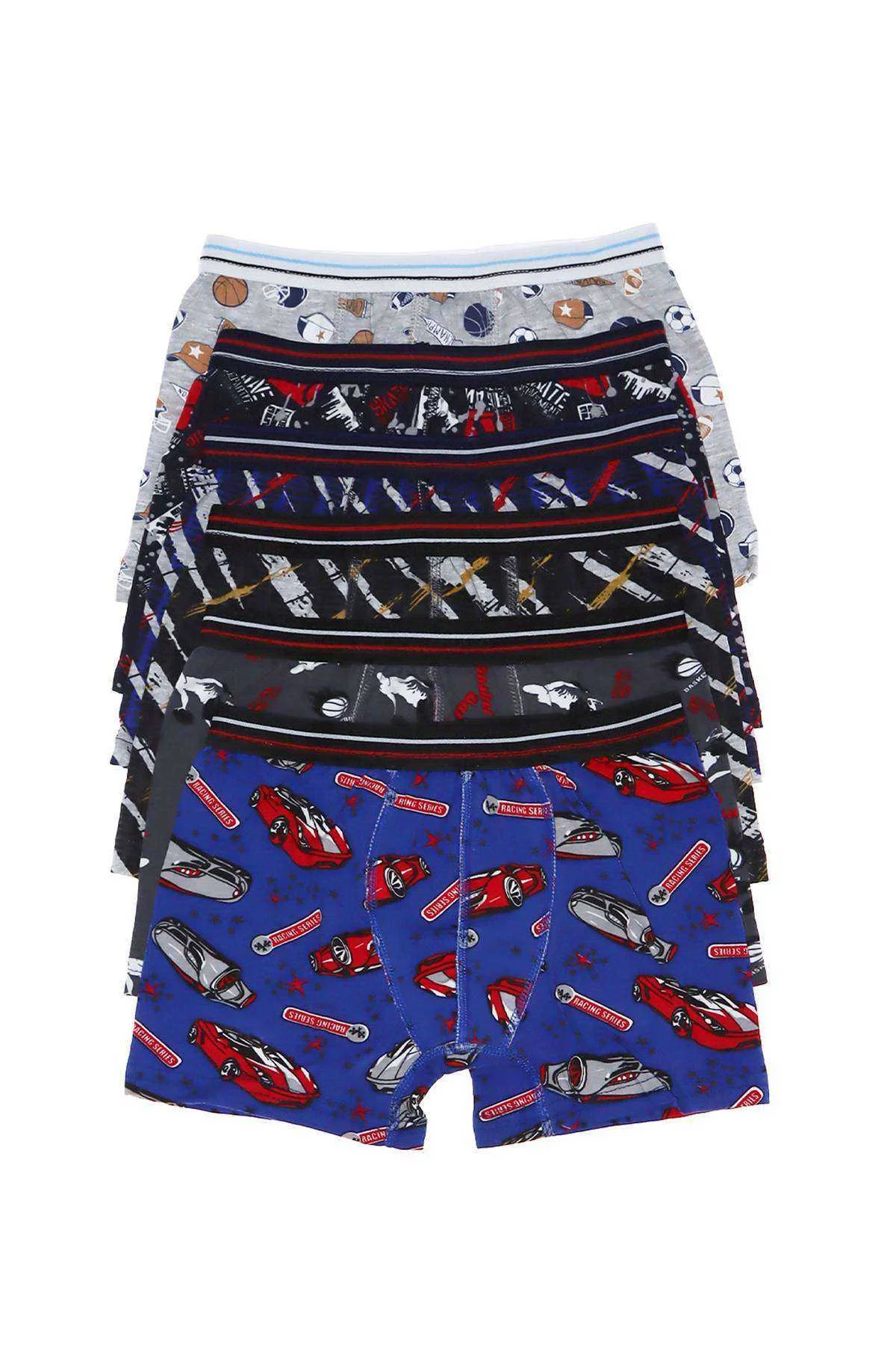 6 adet Erkek Çocuk Desenli Boxer 505 - Just Cheap Store Görsel 3