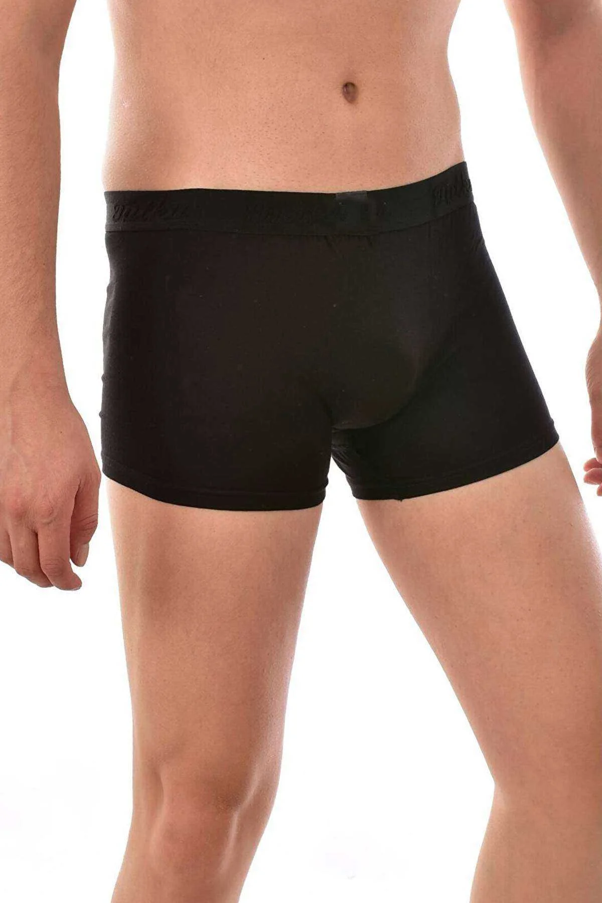 3 adet Tutku Likralı Erkek Siyah Boxer 0114 - Just Cheap Store Görsel 5