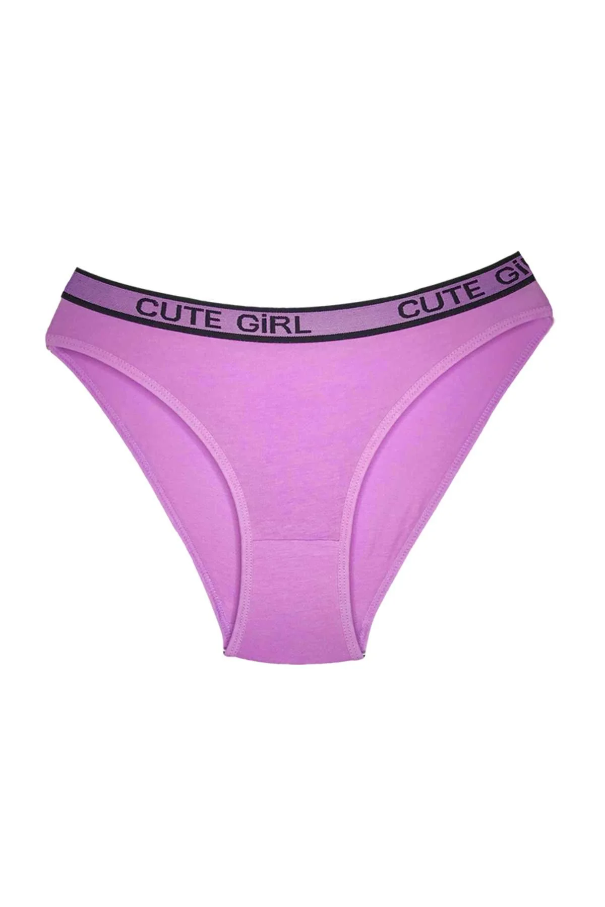 10 Adet Beli Yazılı Pamuklu Kalın Lastik Kadın Slip Külot - Just Cheap Store Görsel 4