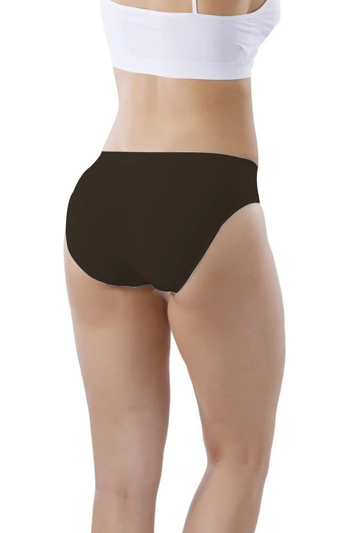Dikişsiz İz Yapmaz Bayan Slip Külot 11000 Siyah - Just Cheap Store Görsel 3