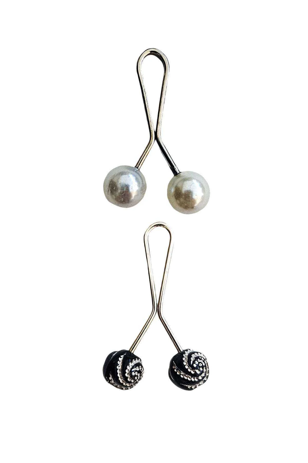 2 Adet Tesettür Eşarp ve Şal Klipsi Set 8 - Just Cheap Store Görsel 2