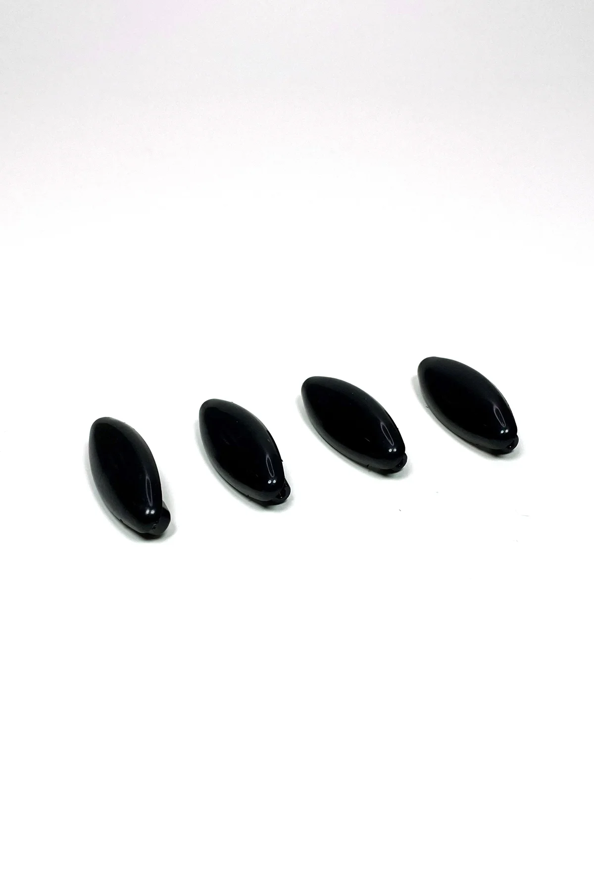4 Adet Plastik Çengelli Eşarp Ve Şal İğnesi Siyah 4 cm - Just Cheap Store Görsel 2