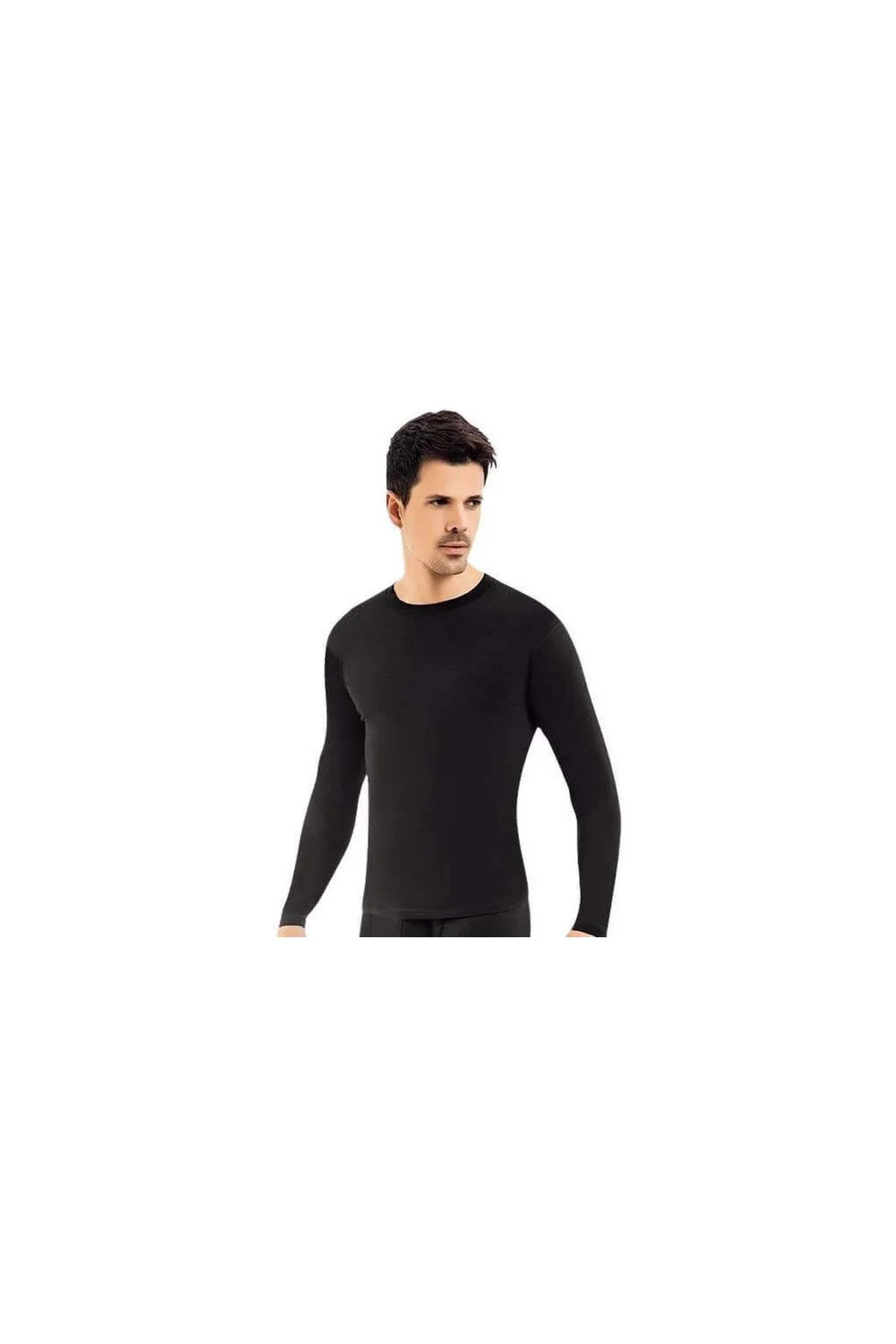 Kota Erkek Kışlık Termal Sıcak Tutan Tayt ve Fanila Takım 2'li Set Siyah - Just Cheap Store Görsel 4
