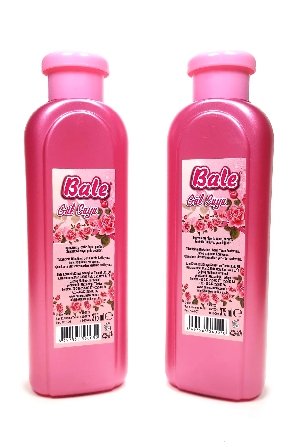 2 Adet Gül Suyu 2x375 Ml - Just Cheap Store Görsel 2