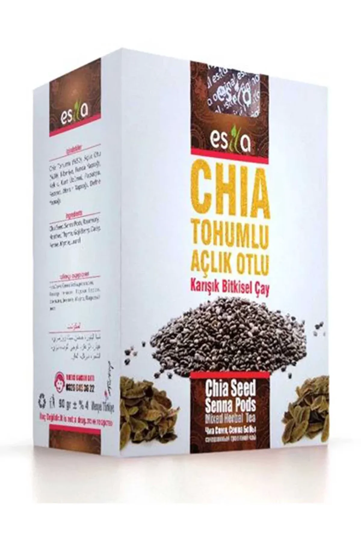 Chia Tohumlu Açlık Otlu Çay 45 Li - Just Cheap Store Görsel 4