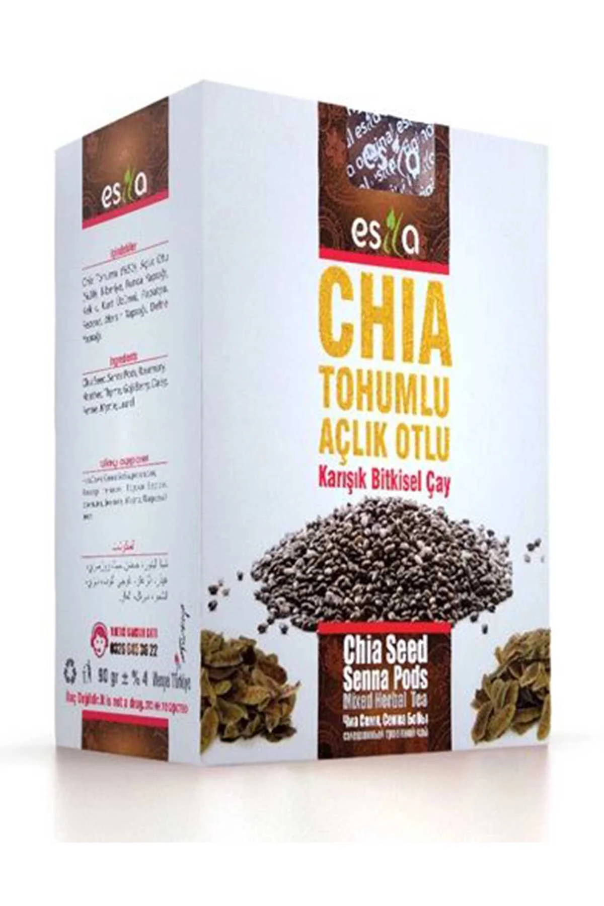 Chia Tohumlu Açlık Otlu Çay 45 Li - Just Cheap Store Görsel 3