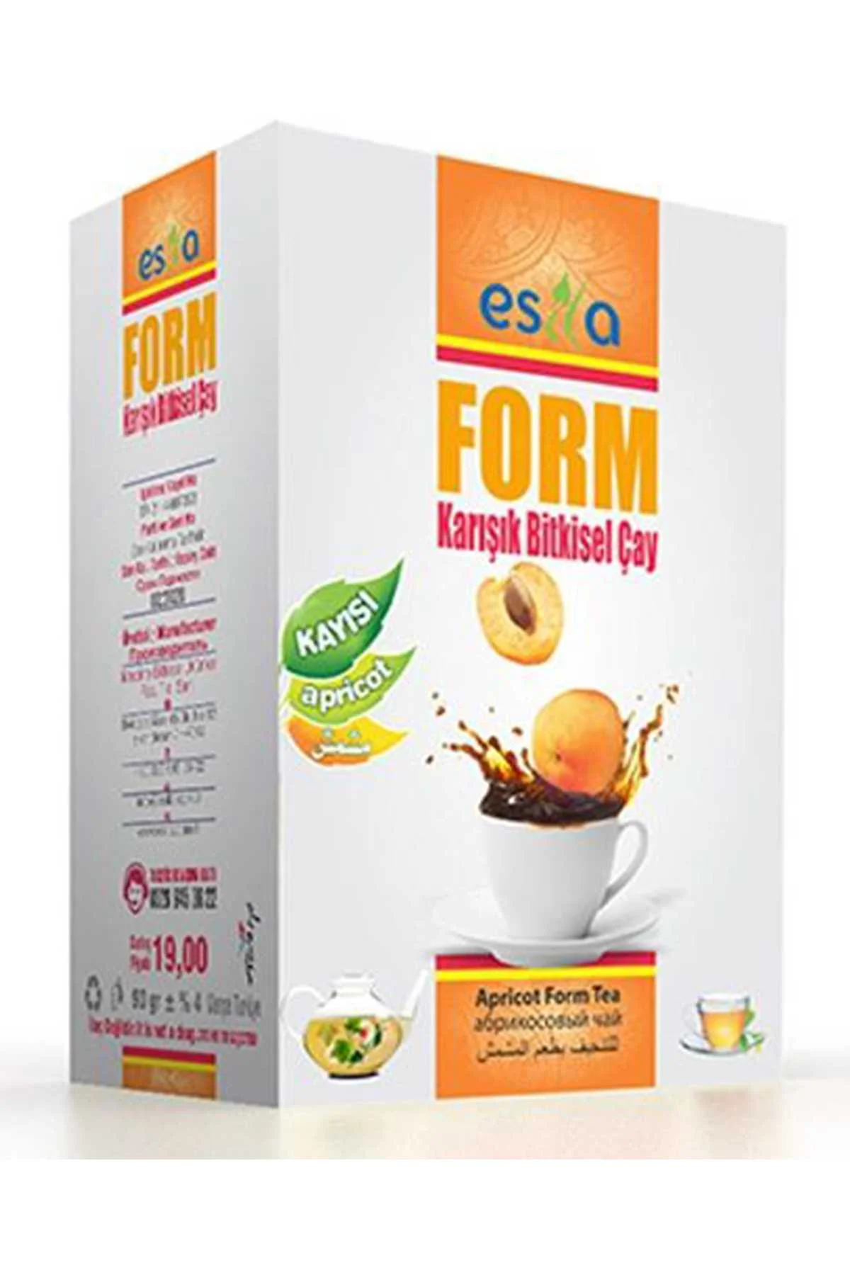 Kayısılı Form Çayı 45 Li