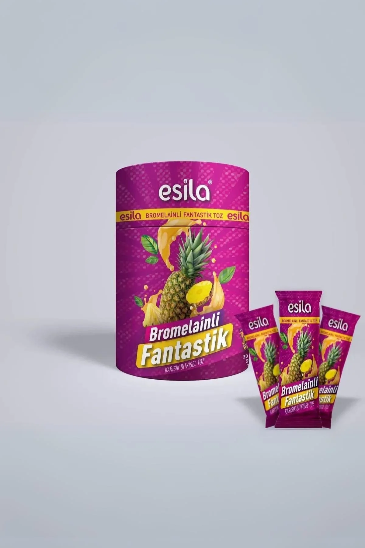 Fantastik 30’lu Stick Bromelainli Bitkisel Toz Çay - Just Cheap Store Görsel 4