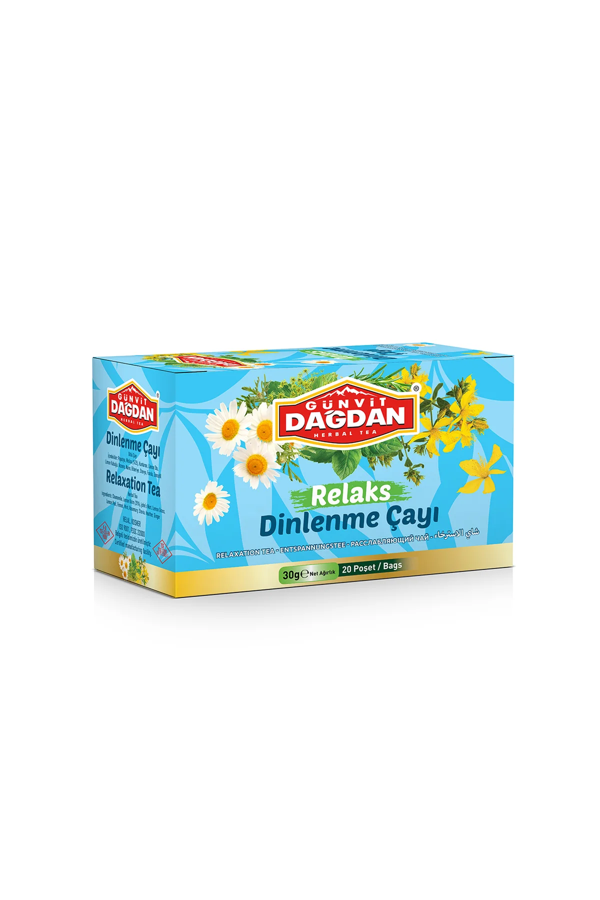 RelaDinlenme Çayı Bardak Poşet 20’li - Just Cheap Store Görsel 2