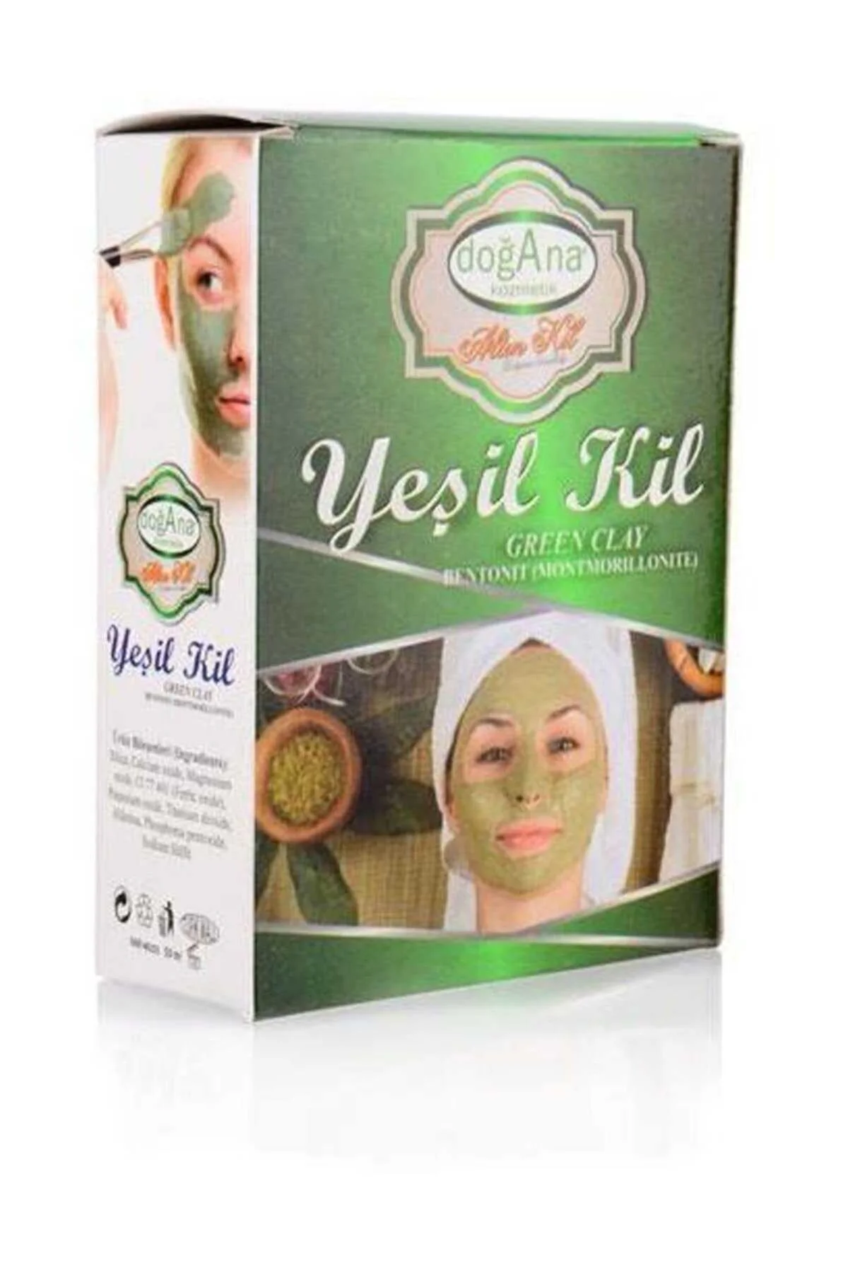 Yeşil Kil Öğütülmüş Doğal Saf Naturel 250 gr - Just Cheap Store Görsel 4
