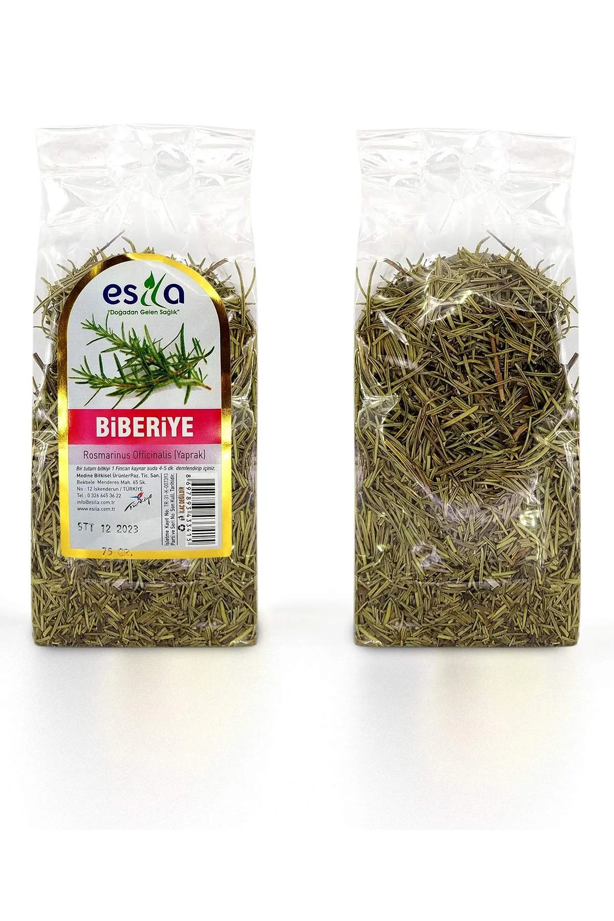 Poşet Biberiye 75 Gr
