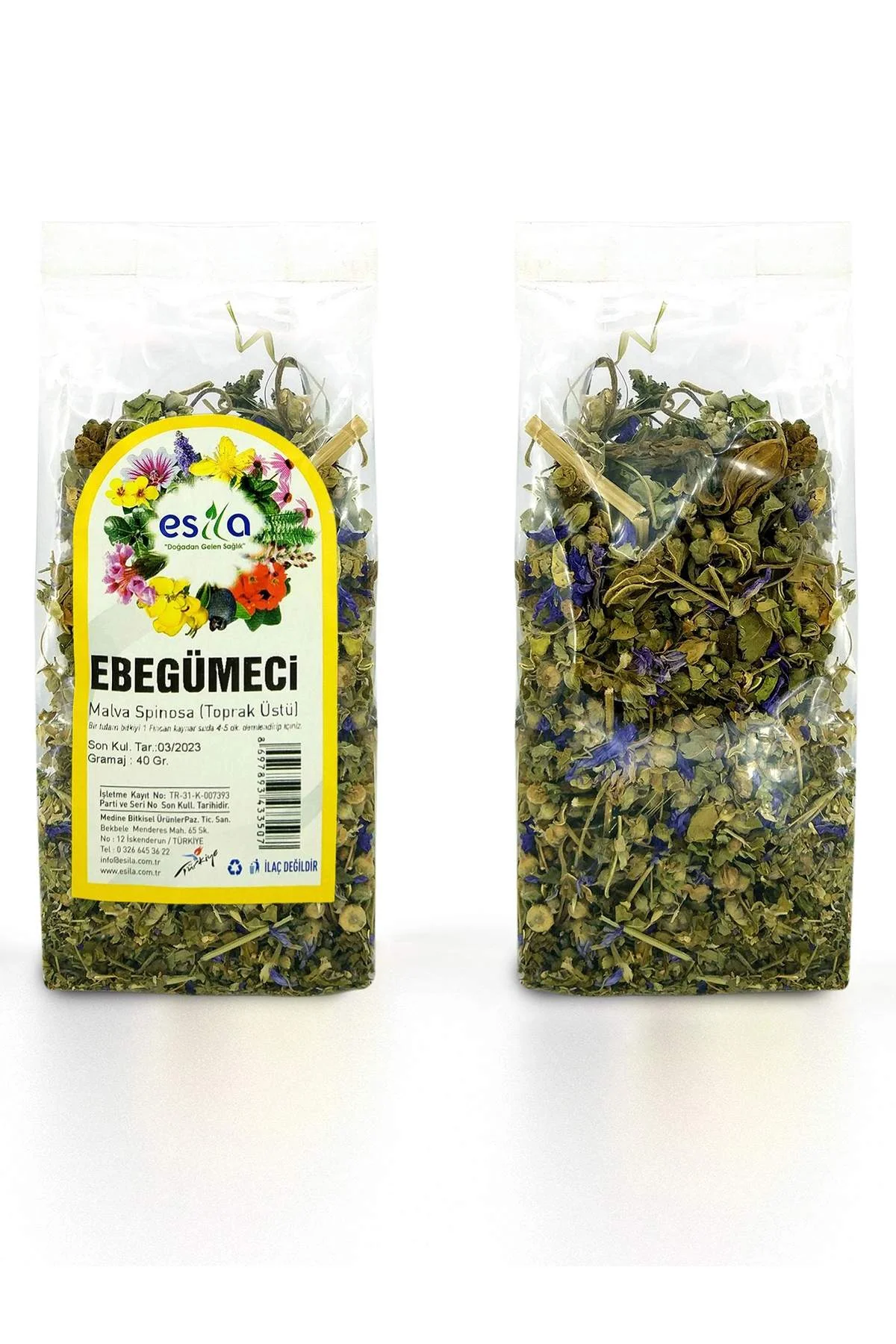 Poşet Ebegümeci 40 Gr