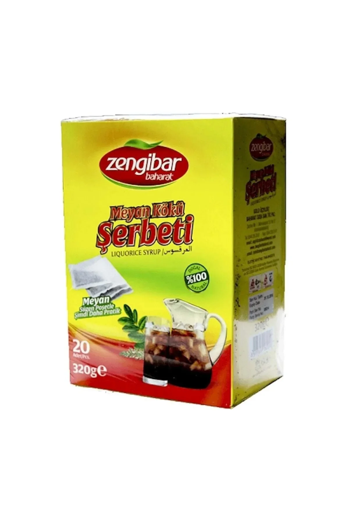 Zengibar Meyan Kökü Şerbeti 320gr - Just Cheap Store Görsel 2