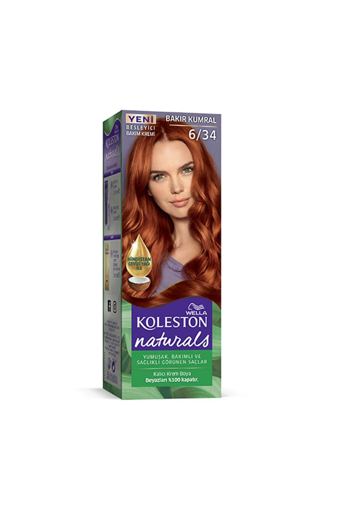 Naturals Saç Boyası Bakır Kumral 6/34 - Just Cheap Store Görsel 2
