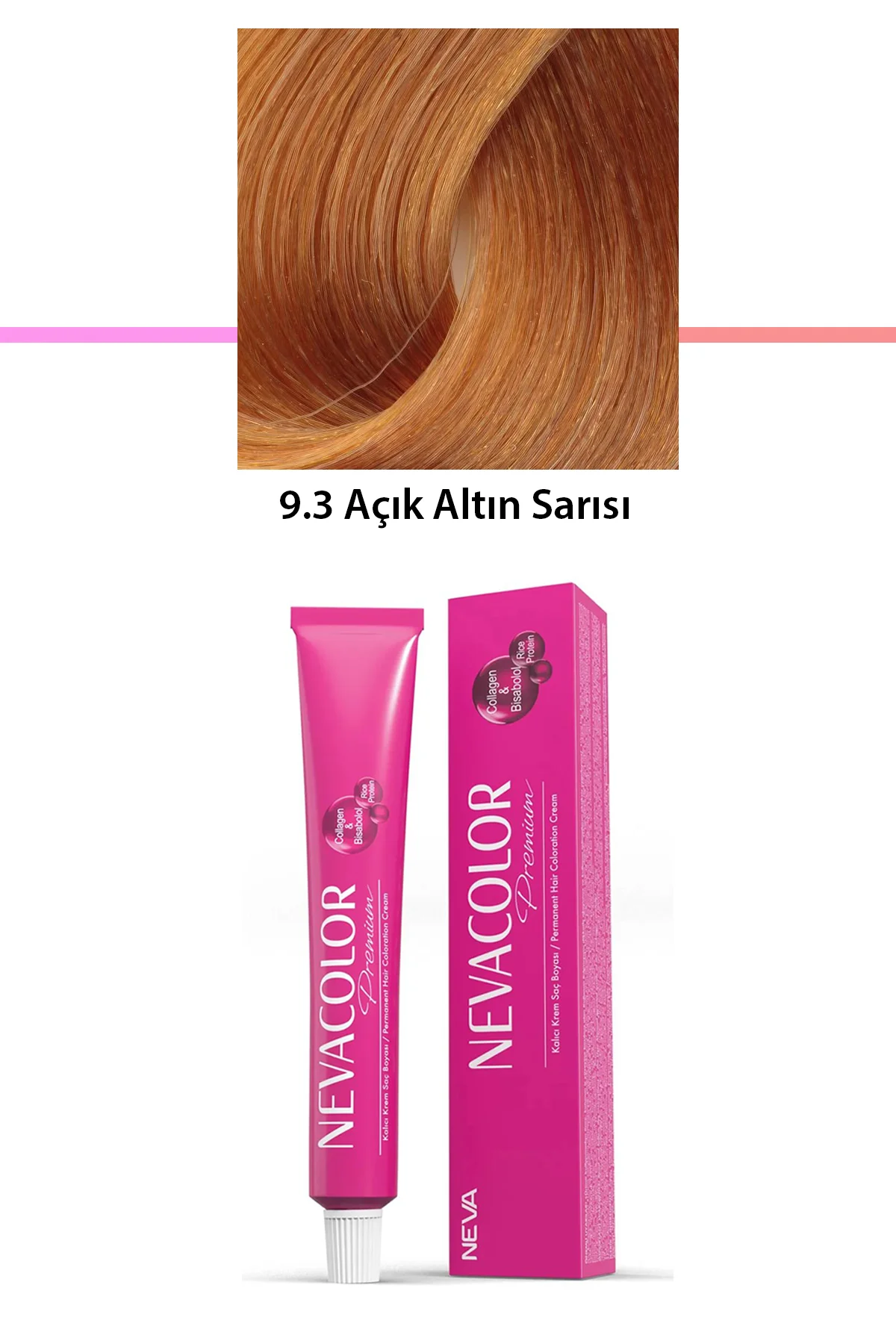 Premium 9.3 Açık Altın Sarısı - Kalıcı Krem Saç Boyası 50 g Tüp - Just Cheap Store Görsel 2