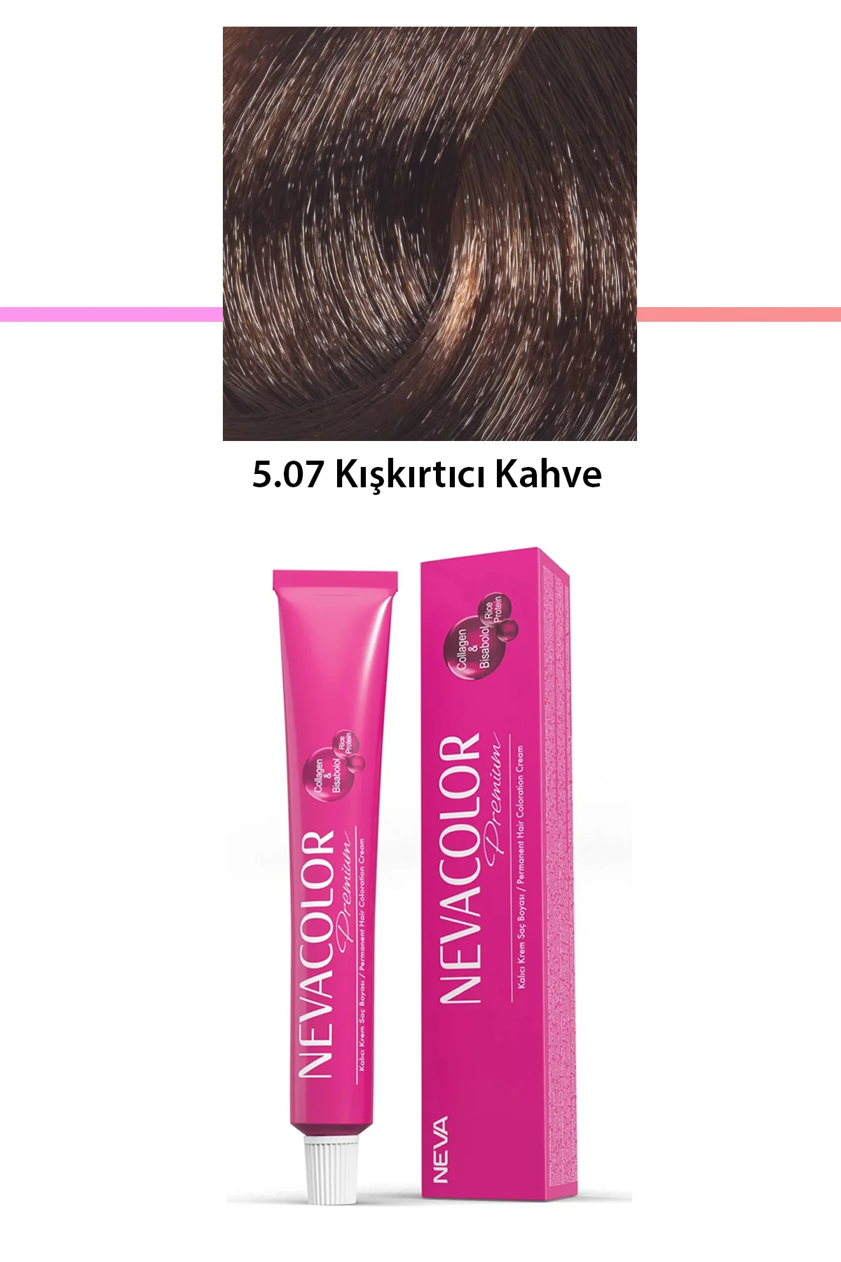 Premium 5.07 Kışkırtıcı Kahve - Kalıcı Krem Saç Boyası 50 g Tüp - Just Cheap Store Görsel 4