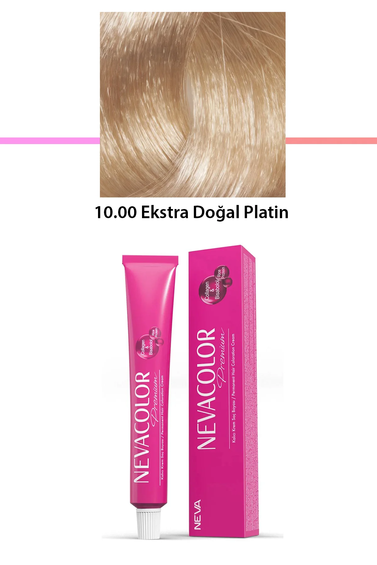 Premium 10.00 Ekstra Doğal Platin - Kalıcı Krem Saç Boyası 50 g Tüp - Just Cheap Store Görsel 4