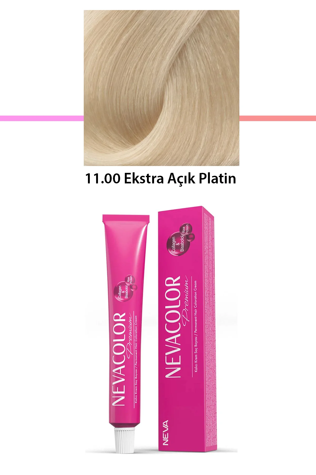 Premium 11.00 Ekstra Açık Platin - Kalıcı Krem Saç Boyası 50 g Tüp - Just Cheap Store Görsel 4