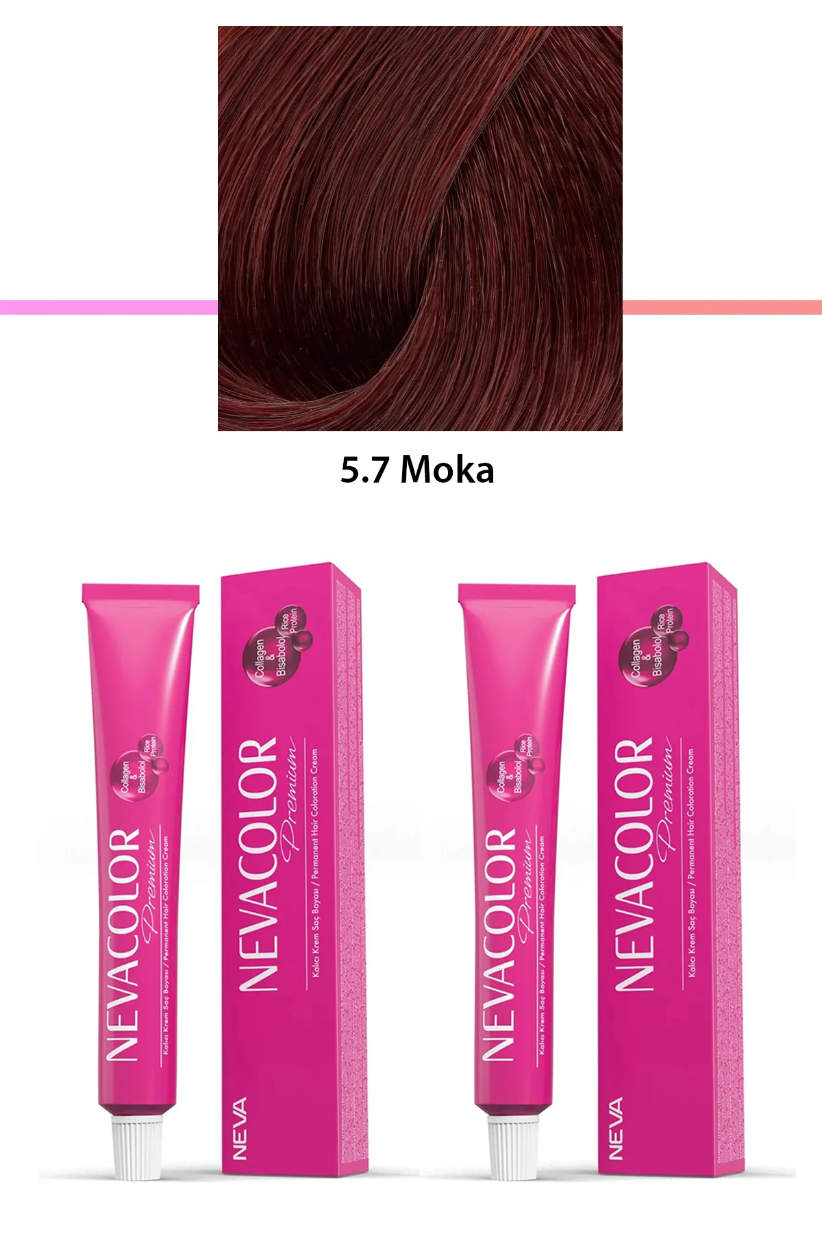 2 li Set Premium 5.7 Moka - Kalıcı Krem Saç Boyası 2 X 50 g Tüp - Just Cheap Store Görsel 4