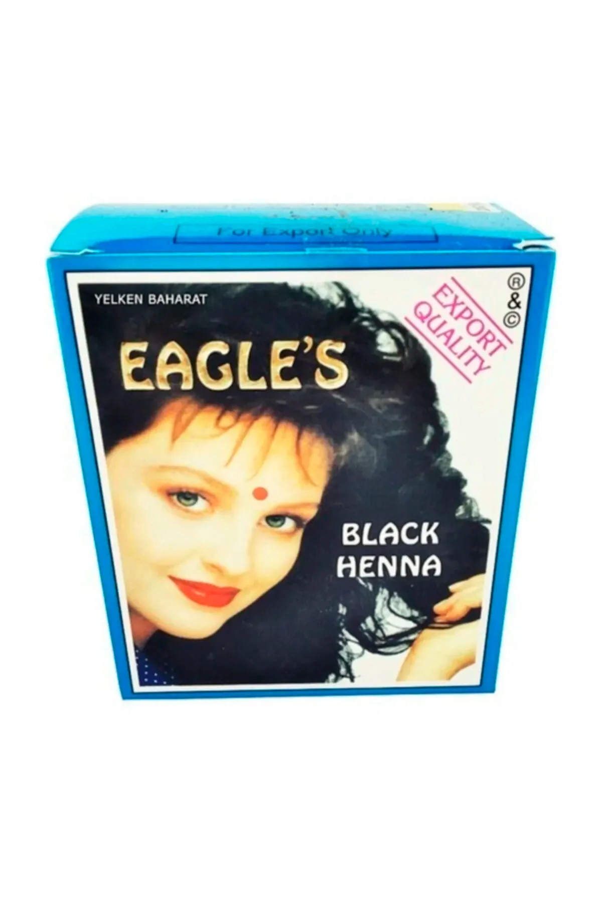 Eagle's Orijinal Hint Kınası Saç Boyası Siyah - Black Henna - Just Cheap Store Görsel 5