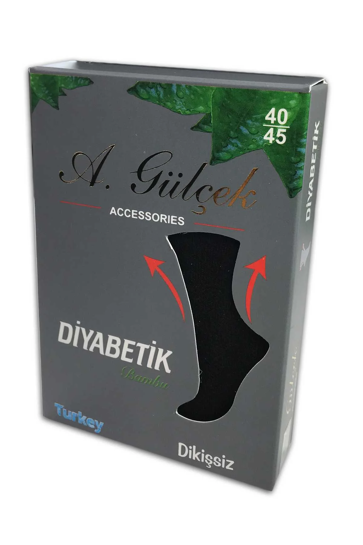 3 Adet Erkek Bambu Lastiği Sıkmayan Diyabetik Çorap - Just Cheap Store Görsel 5