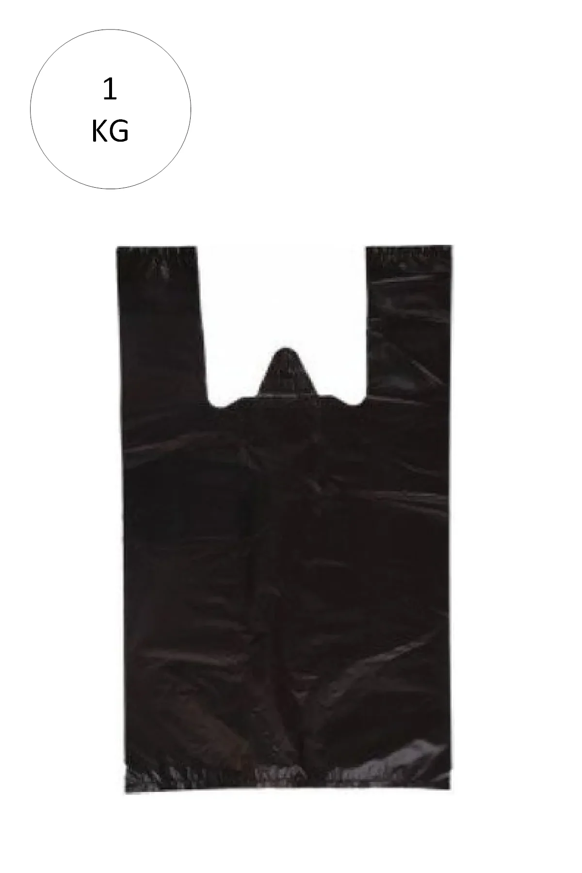 Siyah Atlet Poşet Jumbo Boy 50x90 cm Takriben 12 Adet 1 Kg - Just Cheap Store Görsel 3