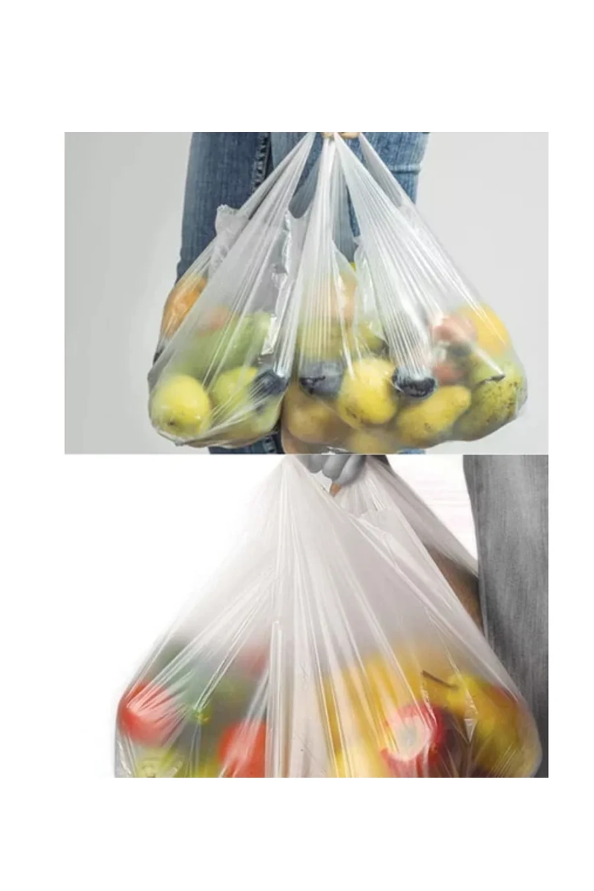 Şeffaf Atlet Poşet Küçük Boy 24x43 cm 1 Paket Takriben 300 Adet - Just Cheap Store Görsel 4