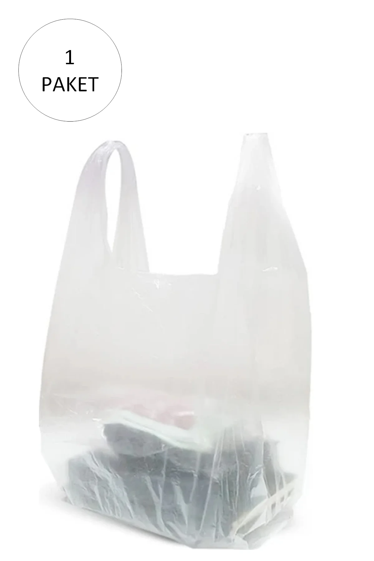 Şeffaf Atlet Poşet Küçük Boy 24x43 cm 1 Paket Takriben 300 Adet - Just Cheap Store Görsel 2