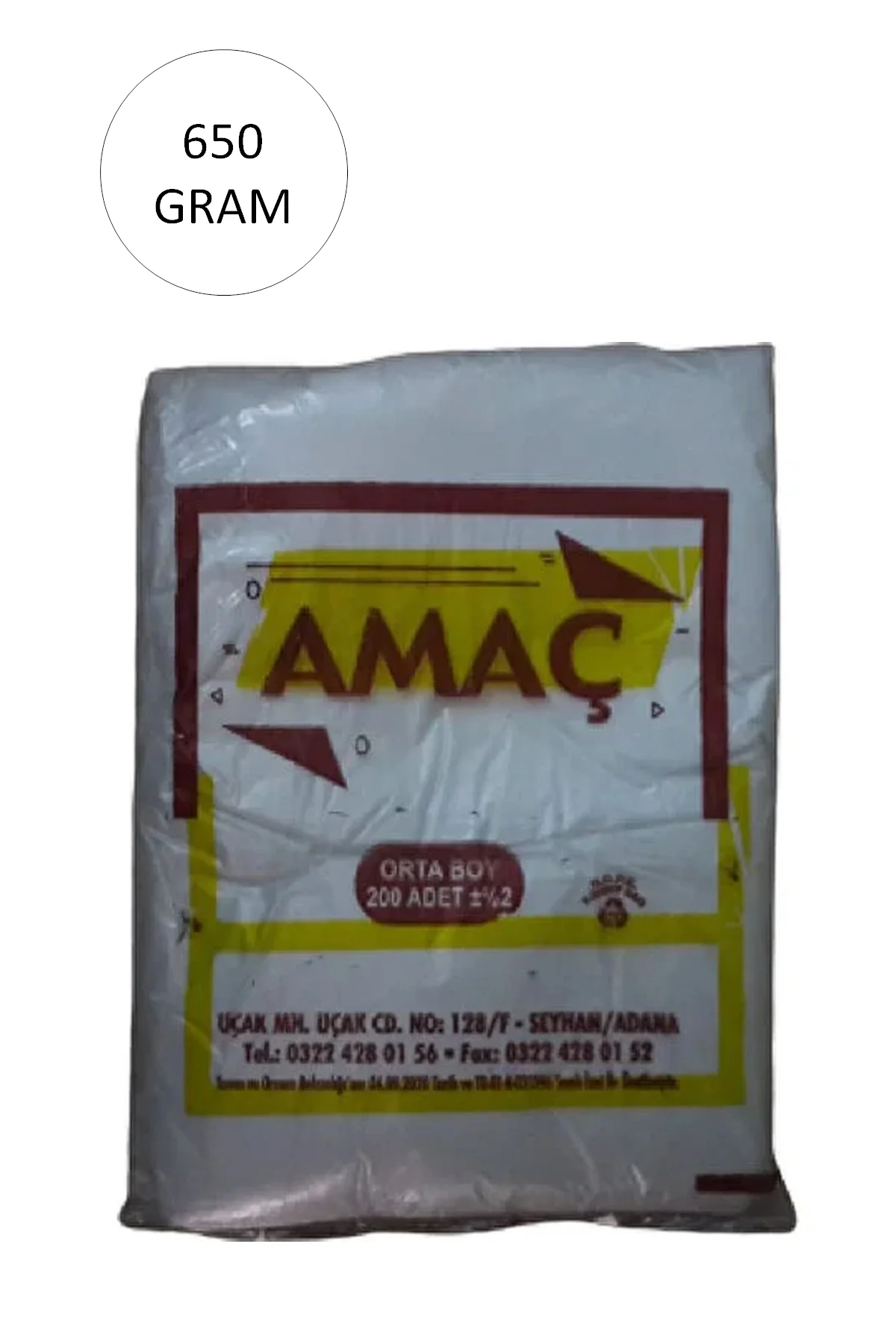 Şeffaf Hışır Atlet Poşet Orta Boy 27x47 Cm 650 Gr (1 Paket-Takriben 200 Adet) - Just Cheap Store Görsel 3