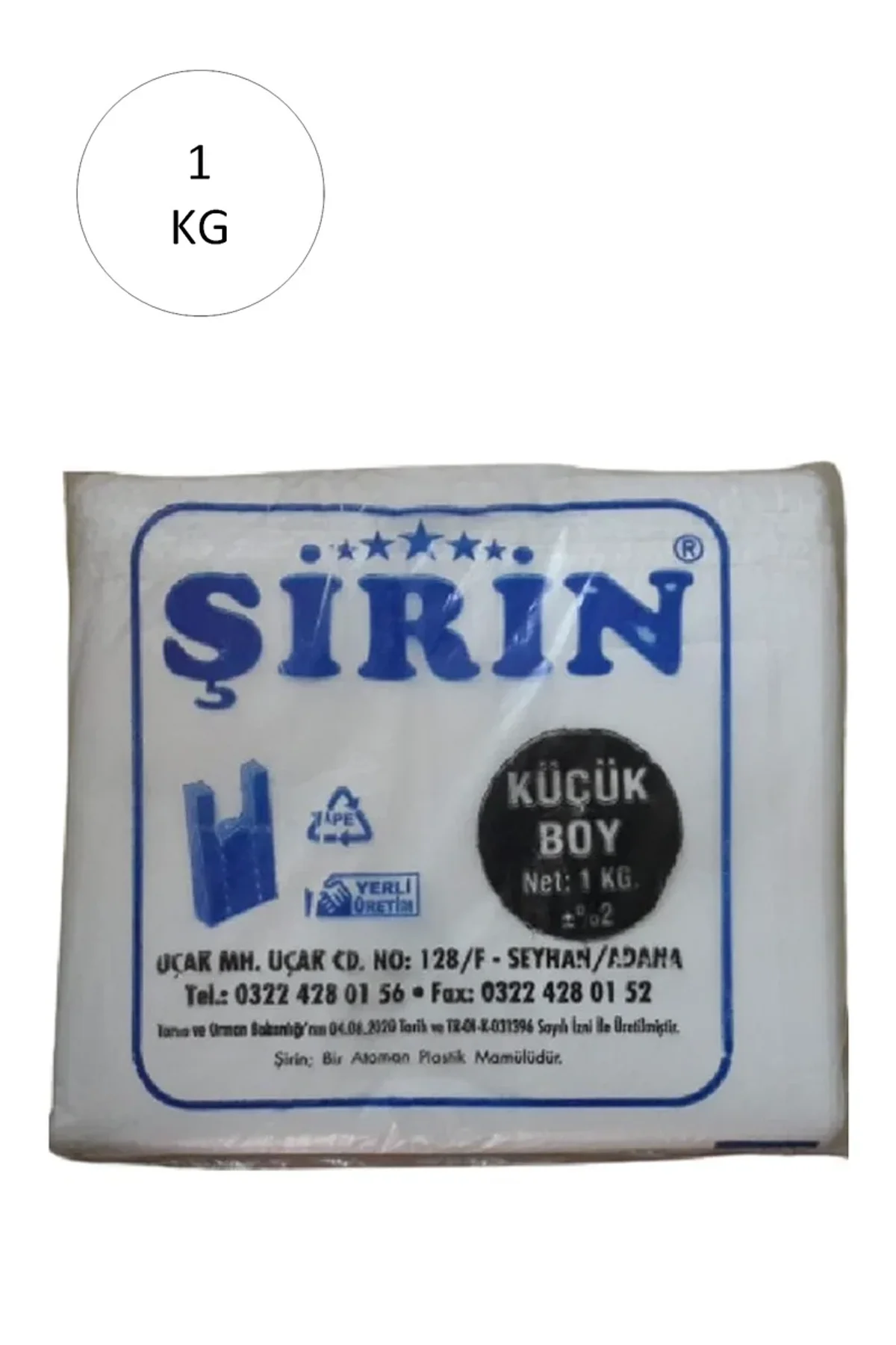 Beyaz Kalın Atlet Poşet Küçük Boy 25x45 Cm 1 Kg 1 Paket (Takriben 110 Adet) - Just Cheap Store Görsel 4
