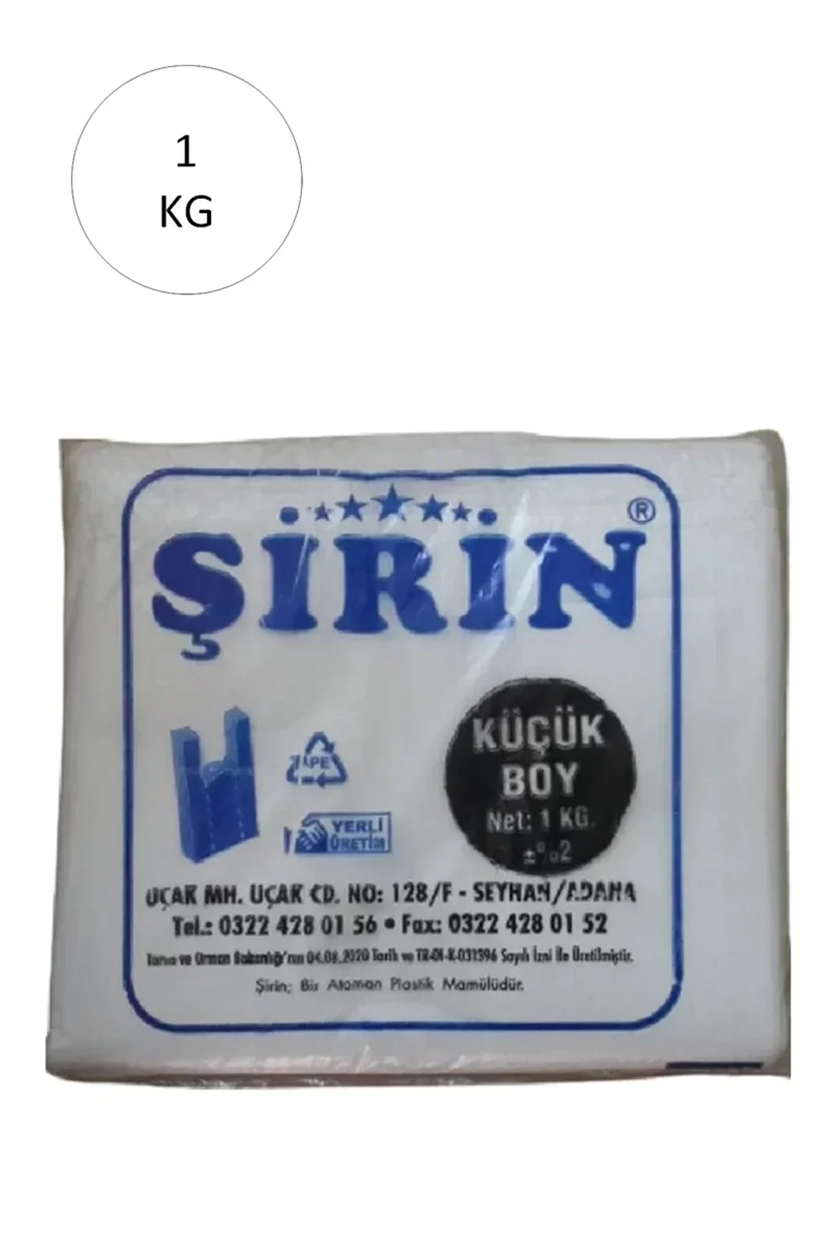 Beyaz Kalın Atlet Poşet Küçük Boy 25x45 Cm 1 Kg 1 Paket (Takriben 110 Adet) - Just Cheap Store Görsel 5