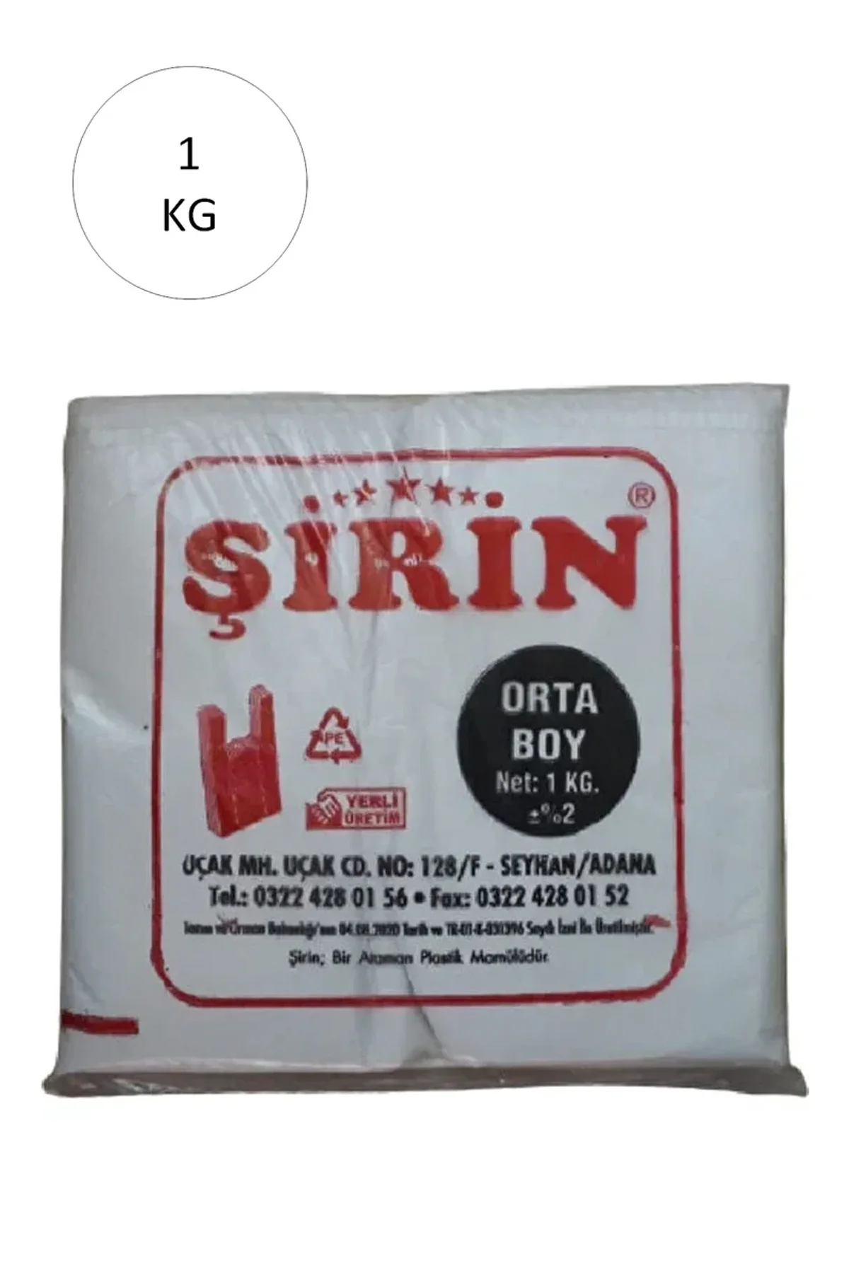 Beyaz Kalın Atlet Poşet Orta Boy 28x50 Cm 1 Kg 1 Paket (Takriben 75 Adet) - Just Cheap Store Görsel 4