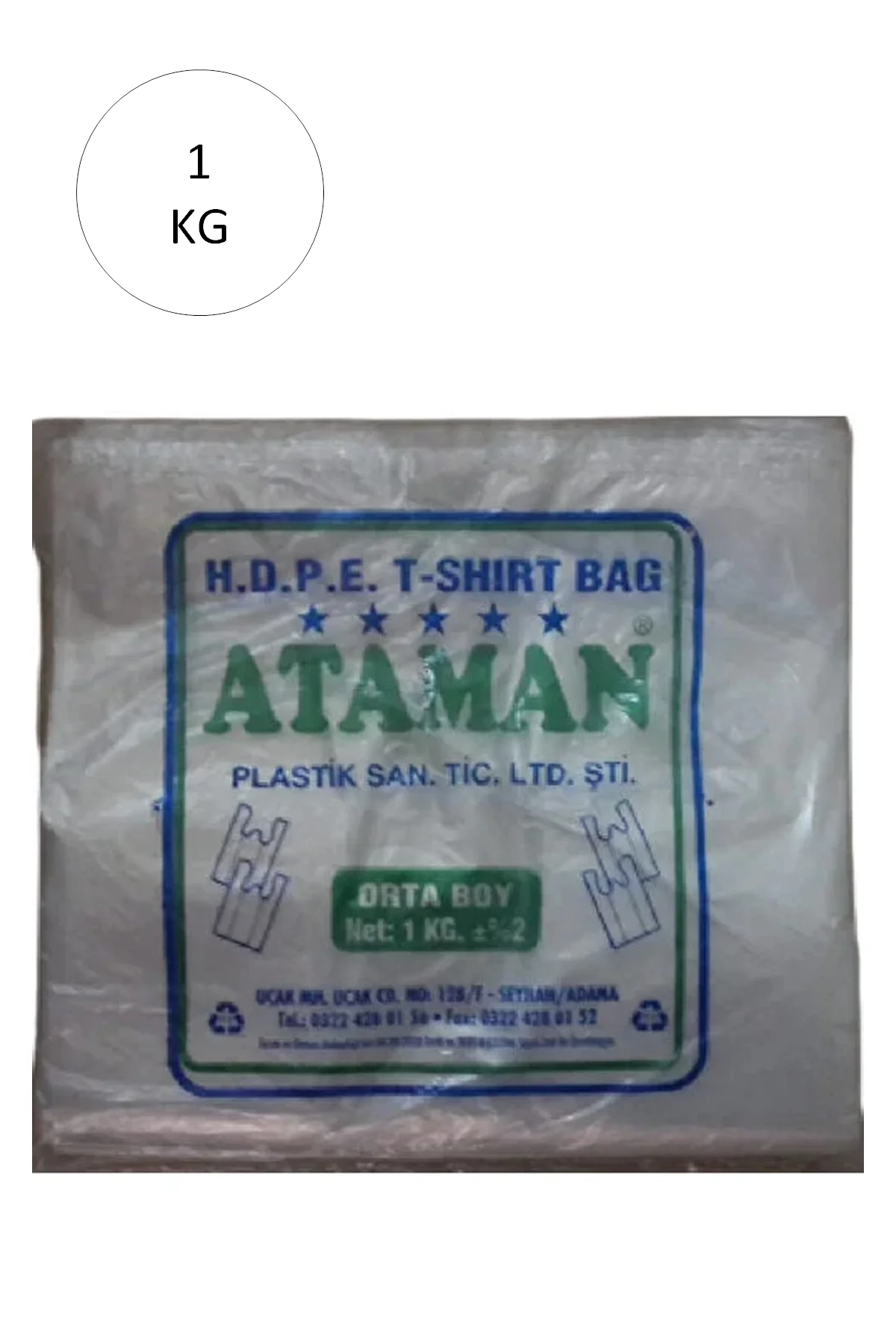 Kalın Şeffaf Atlet Poşet Orta Boy 27x47 Cm 1 Kg (1 Paket-Takriben 145 Adet) - Just Cheap Store Görsel 3