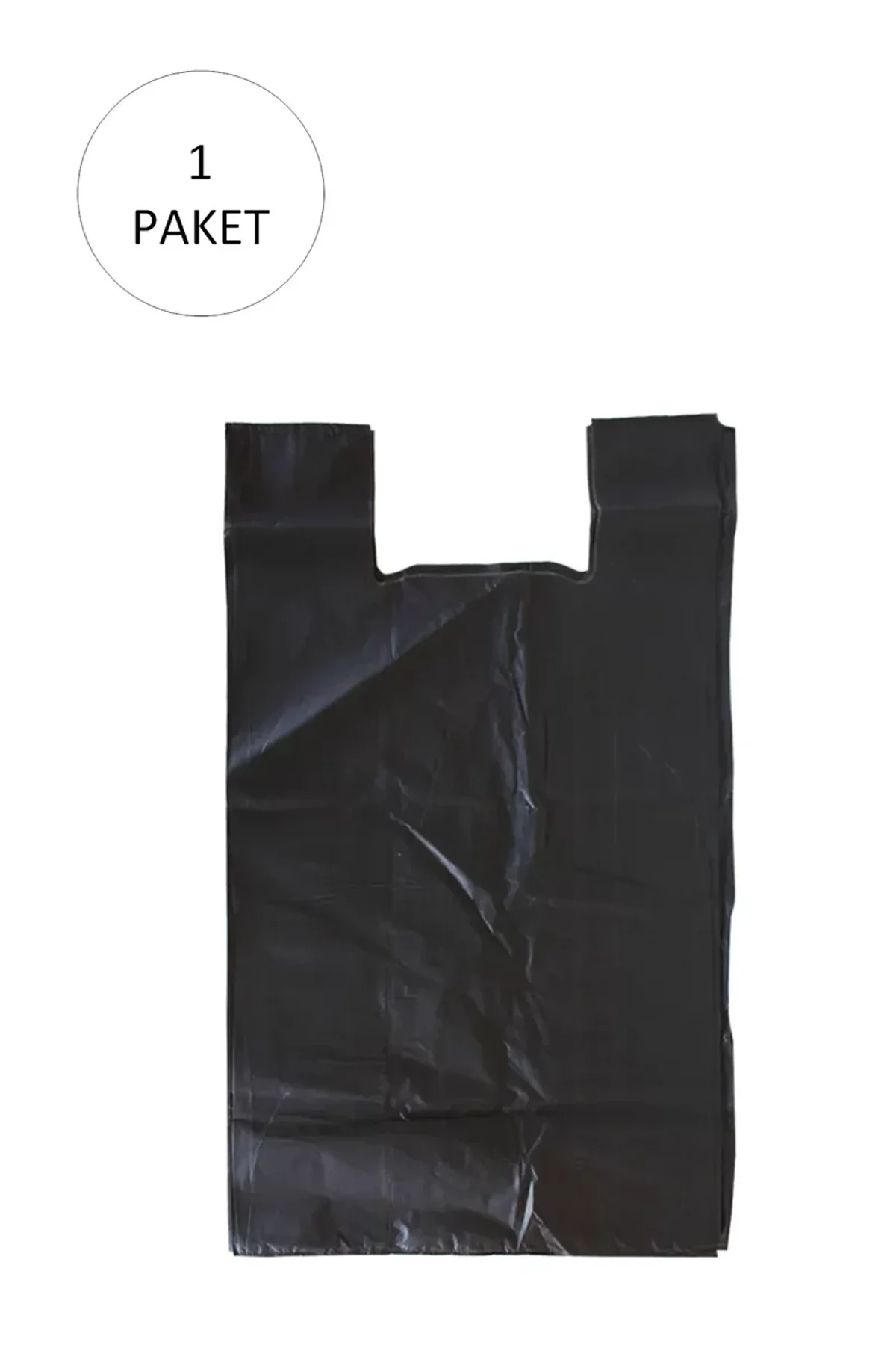 Siyah Hışır Atlet Poşet Mini Boy 22x31 cm 1 Paket Takriben 500 Adet - Just Cheap Store Görsel 5