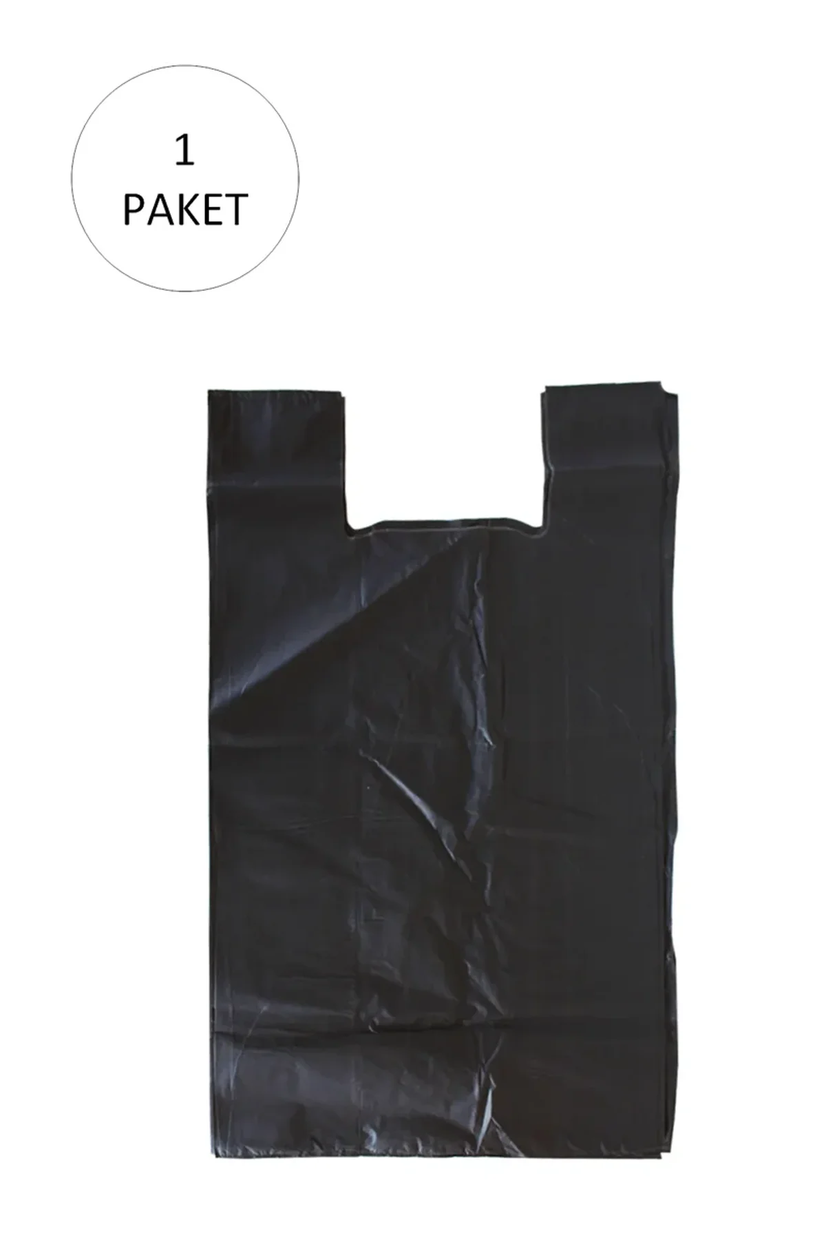 Siyah Hışır Atlet Poşet Mini Boy 22x31 cm 1 Paket Takriben 500 Adet - Just Cheap Store Görsel 4