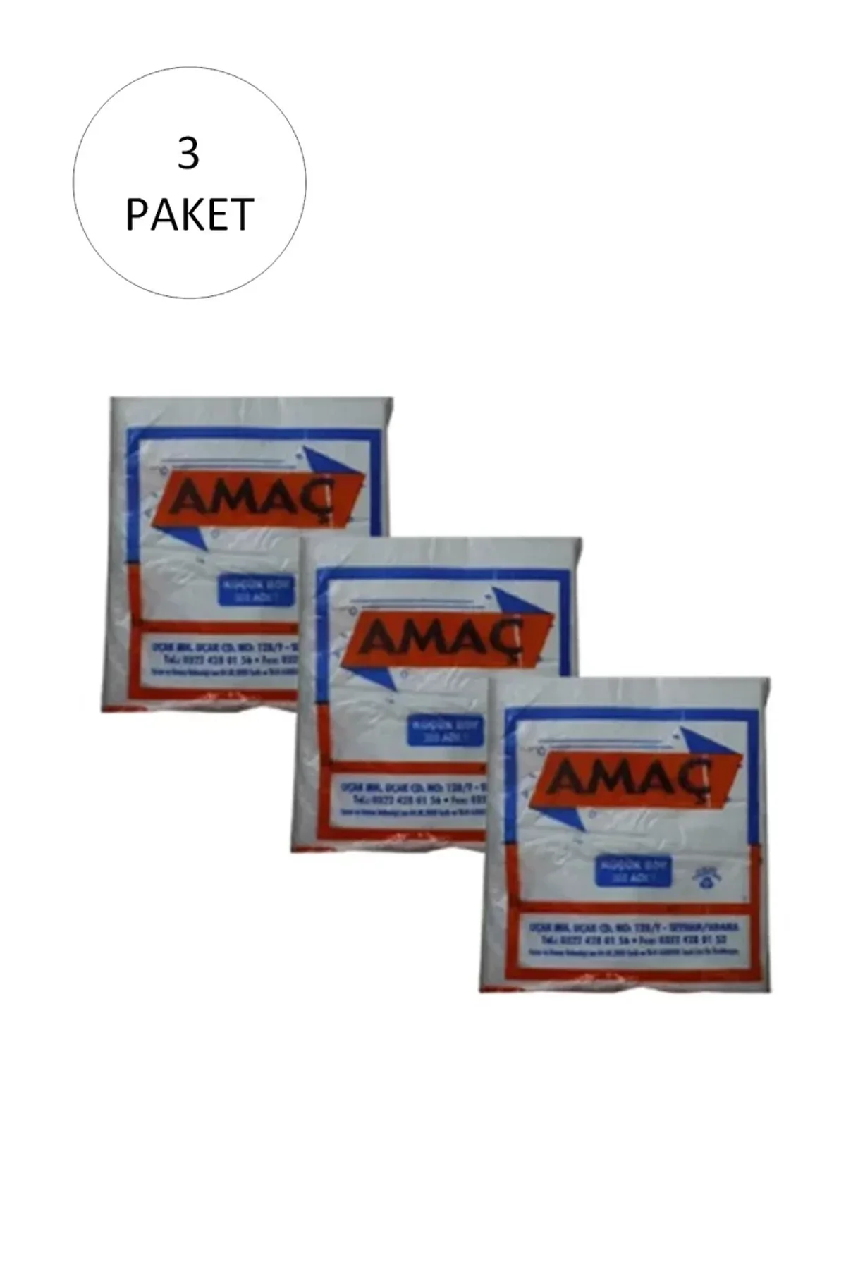 Şeffaf Hışır Atlet Poşet Küçük Boy 25x42 Cm 650 Gr (3 Paket-Takriben 900 Adet) - Just Cheap Store Görsel 5