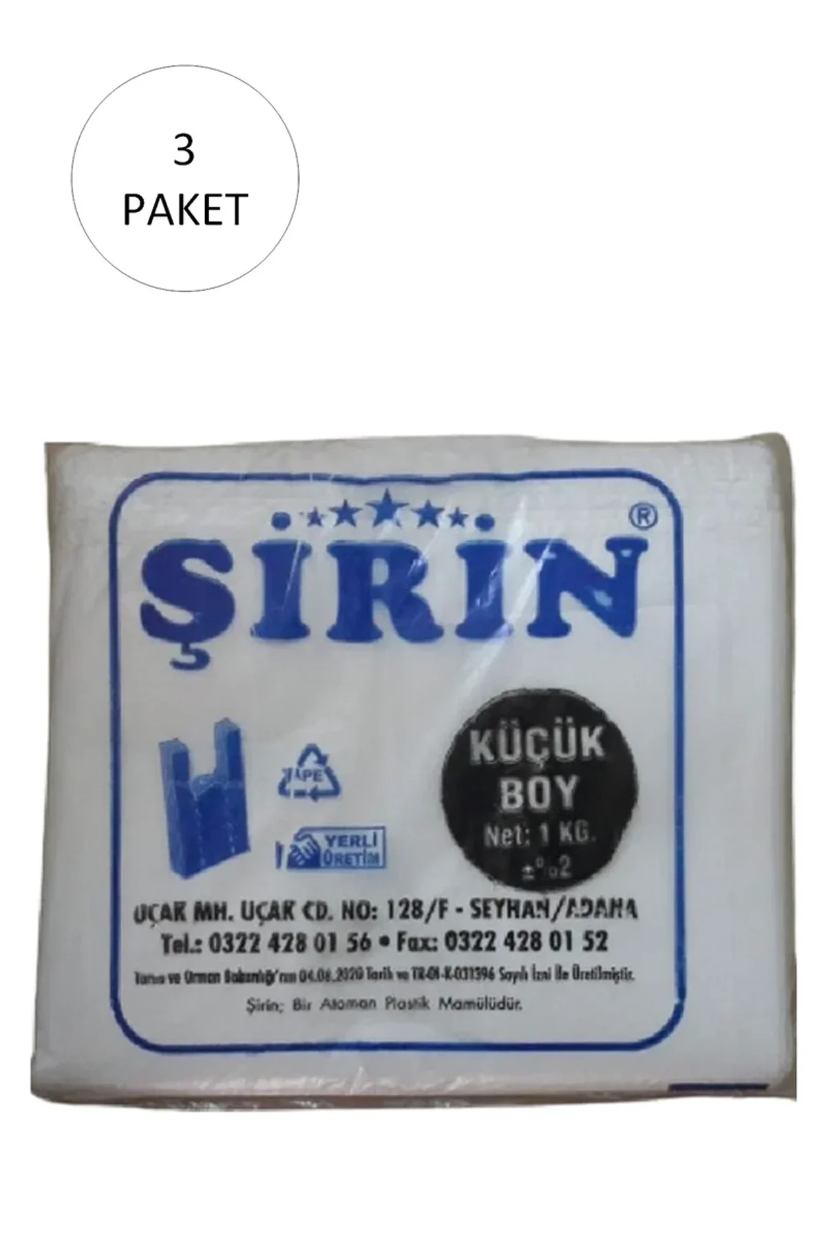 Beyaz Kalın Atlet Poşet Küçük Boy 25x45 Cm 1 Kg 3 Paket (Takriben 330 Adet) - Just Cheap Store Görsel 4