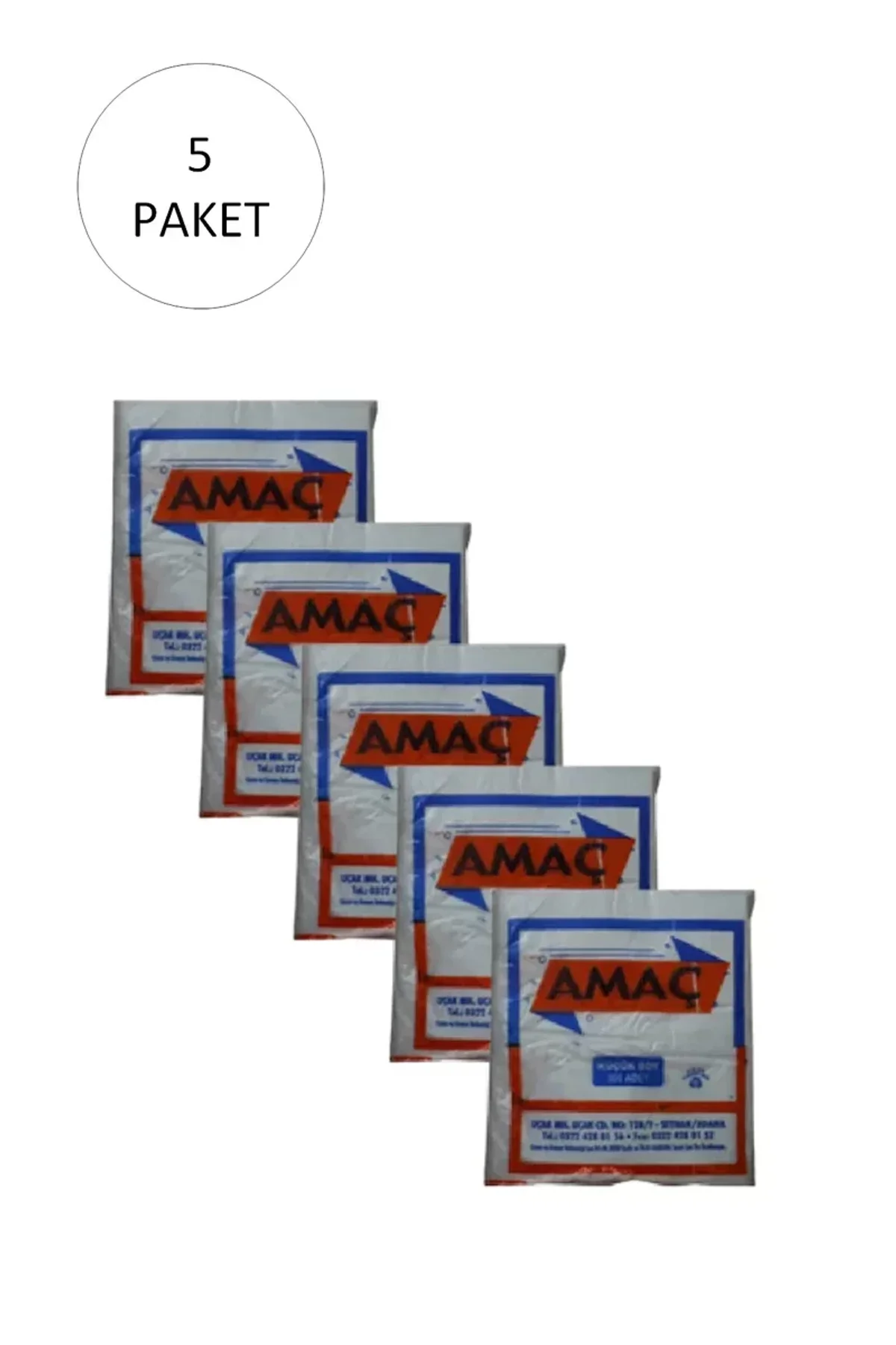 Şeffaf Hışır Atlet Poşet Küçük Boy 25x42 Cm 650 Gr (5 Paket-Takriben 1,500 Adet) - Just Cheap Store Görsel 5