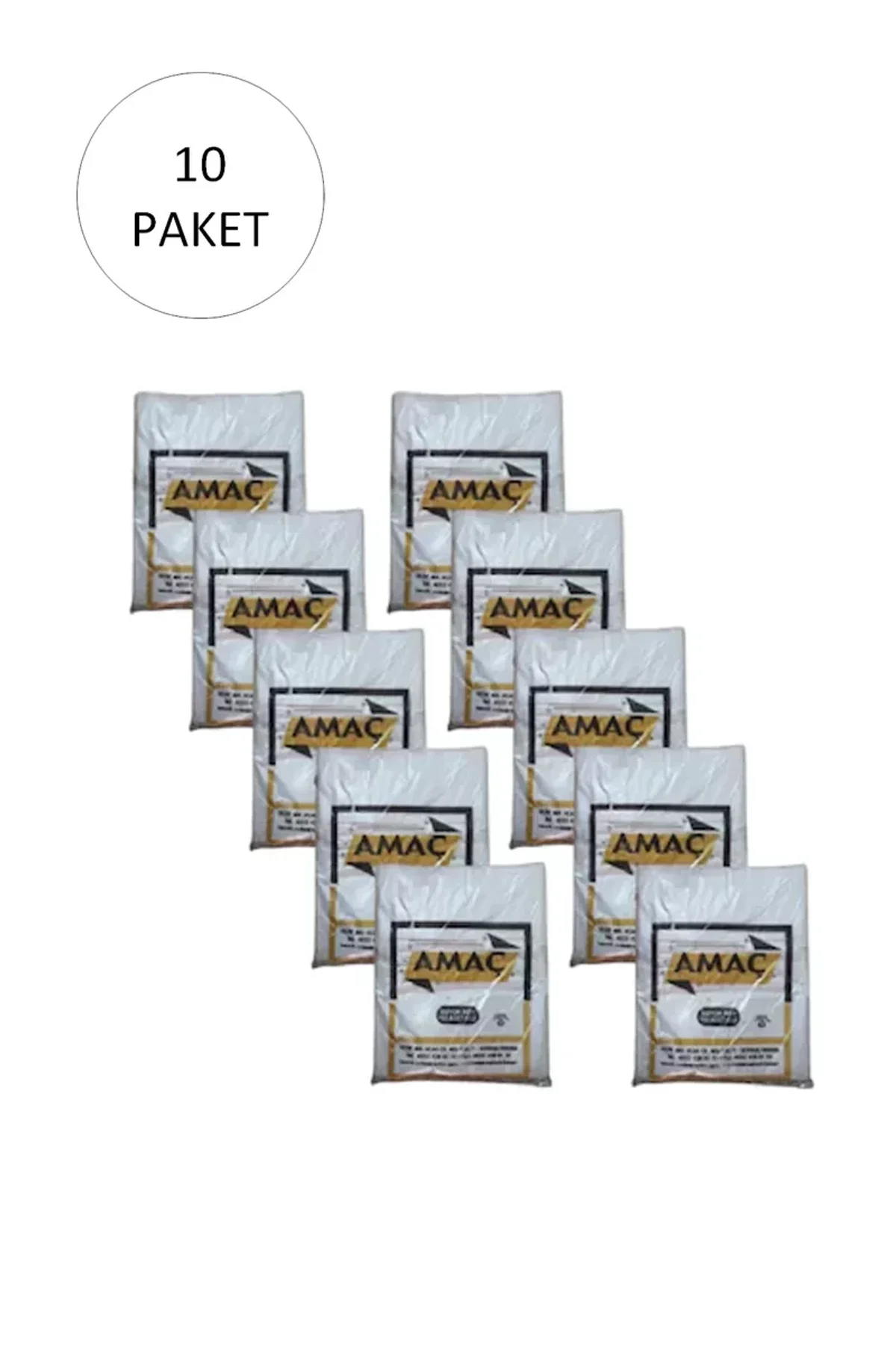Şeffaf Hışır Atlet Poşet Büyük Boy 29x52 Cm 650 Gr (10 Paket-Takriben 1,500 Adet) - Just Cheap Store Görsel 5