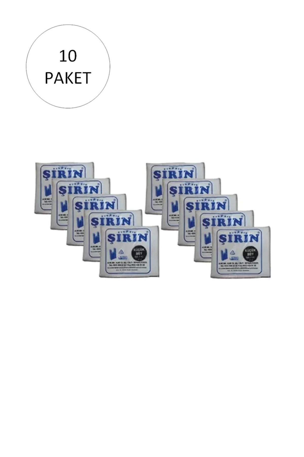Beyaz Kalın Atlet Poşet Küçük Boy 25x45 Cm 1 Kg 10 Paket (Takriben 1100 Ad) - Just Cheap Store Görsel 5