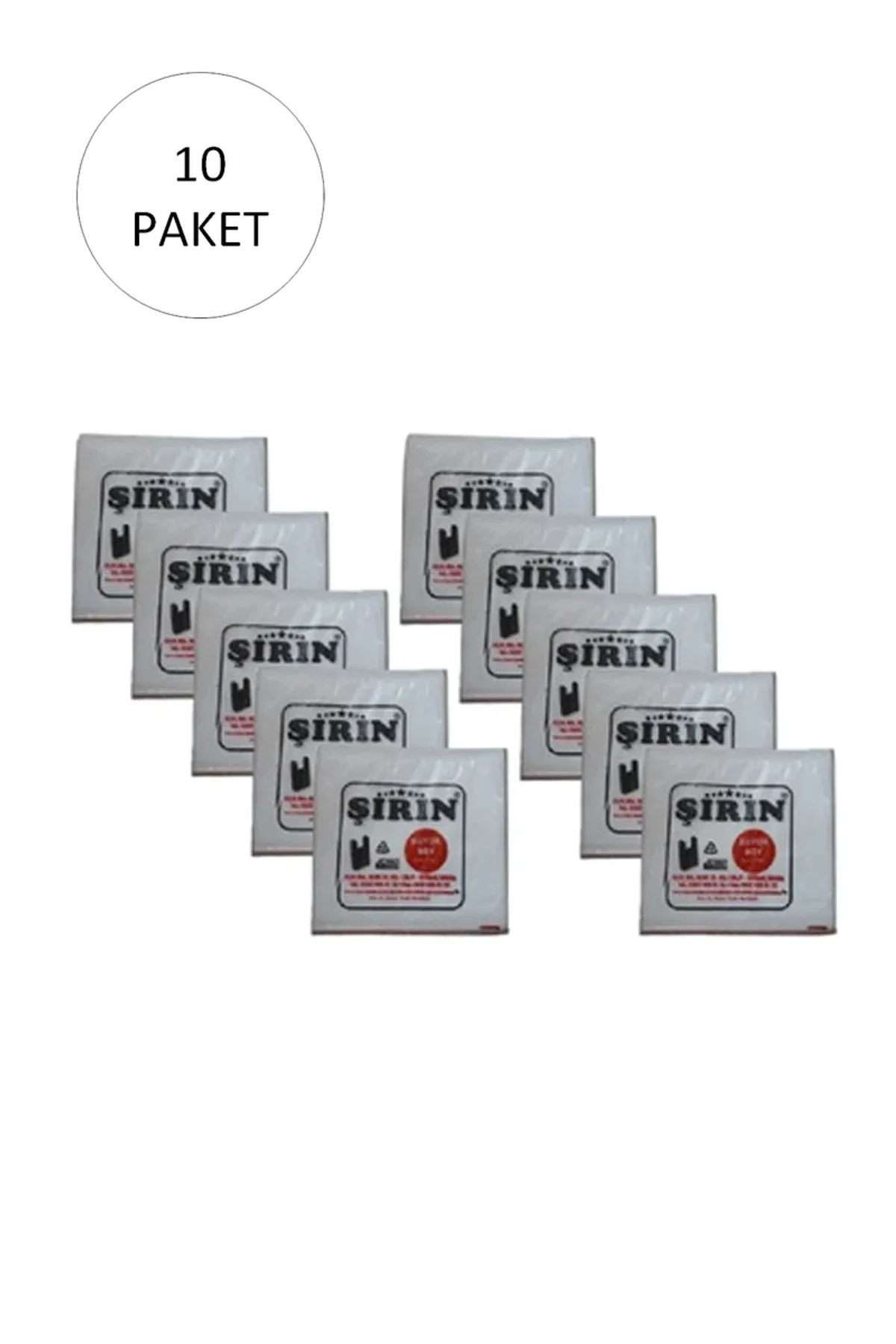 Beyaz Kalın Atlet Poşet Büyük Boy 30x57 Cm 1 Kg 10 Paket (Takriben 450 Adet) - Just Cheap Store Görsel 4